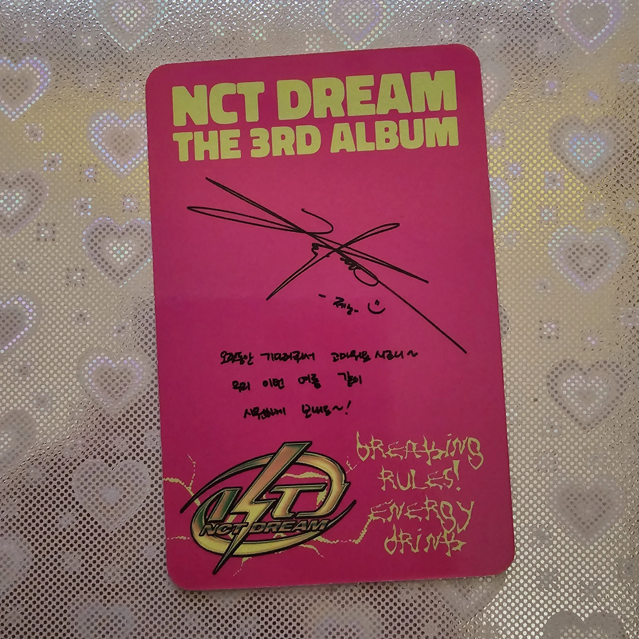 NCT DREAM Jeno NCT DREAM - Jeno - ISTJ Album poster ver. listing photo 2