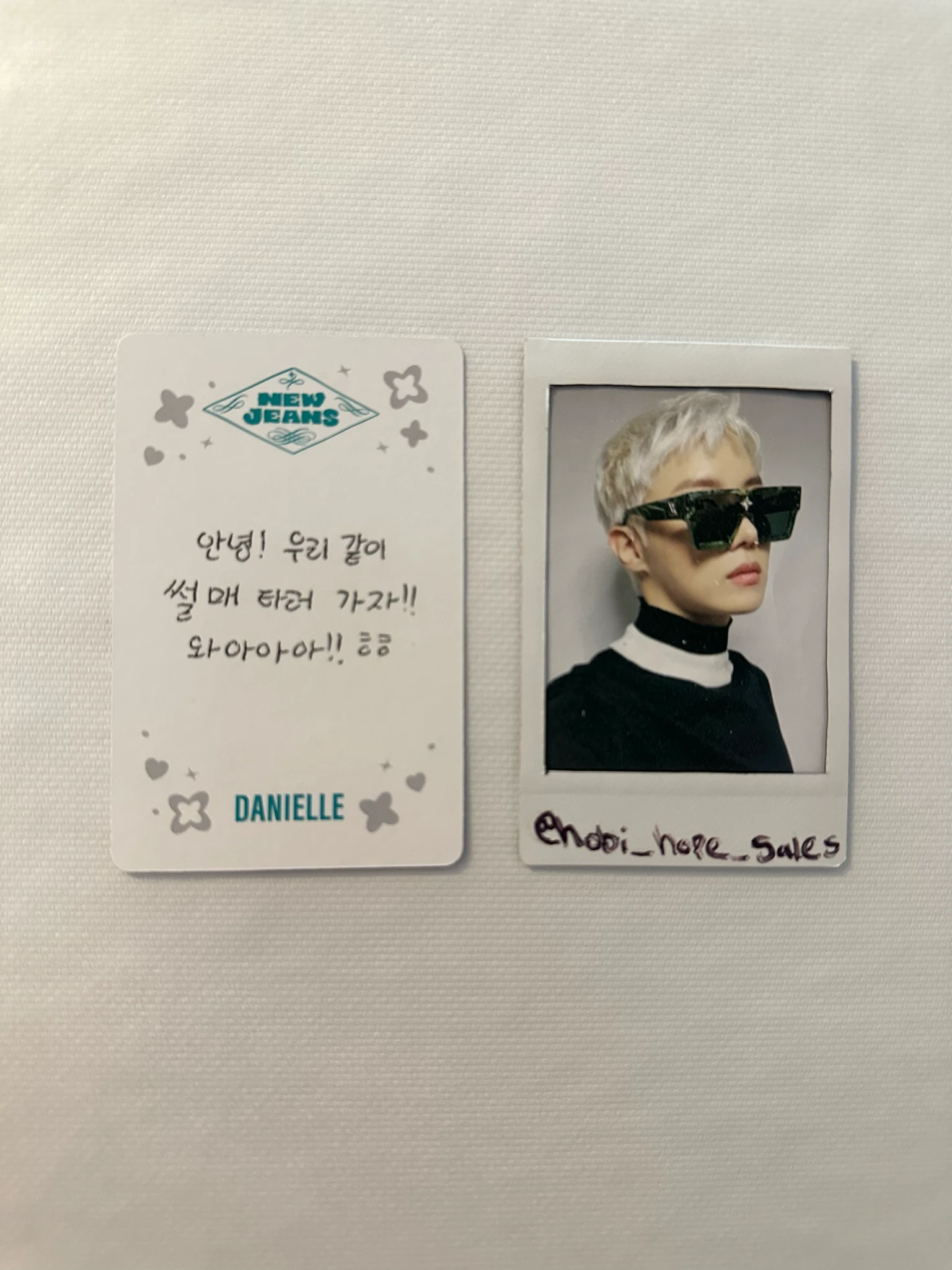 NewJeans Danielle NewJeans - Danielle - OMG Album album photocard danielle version listing photo 2