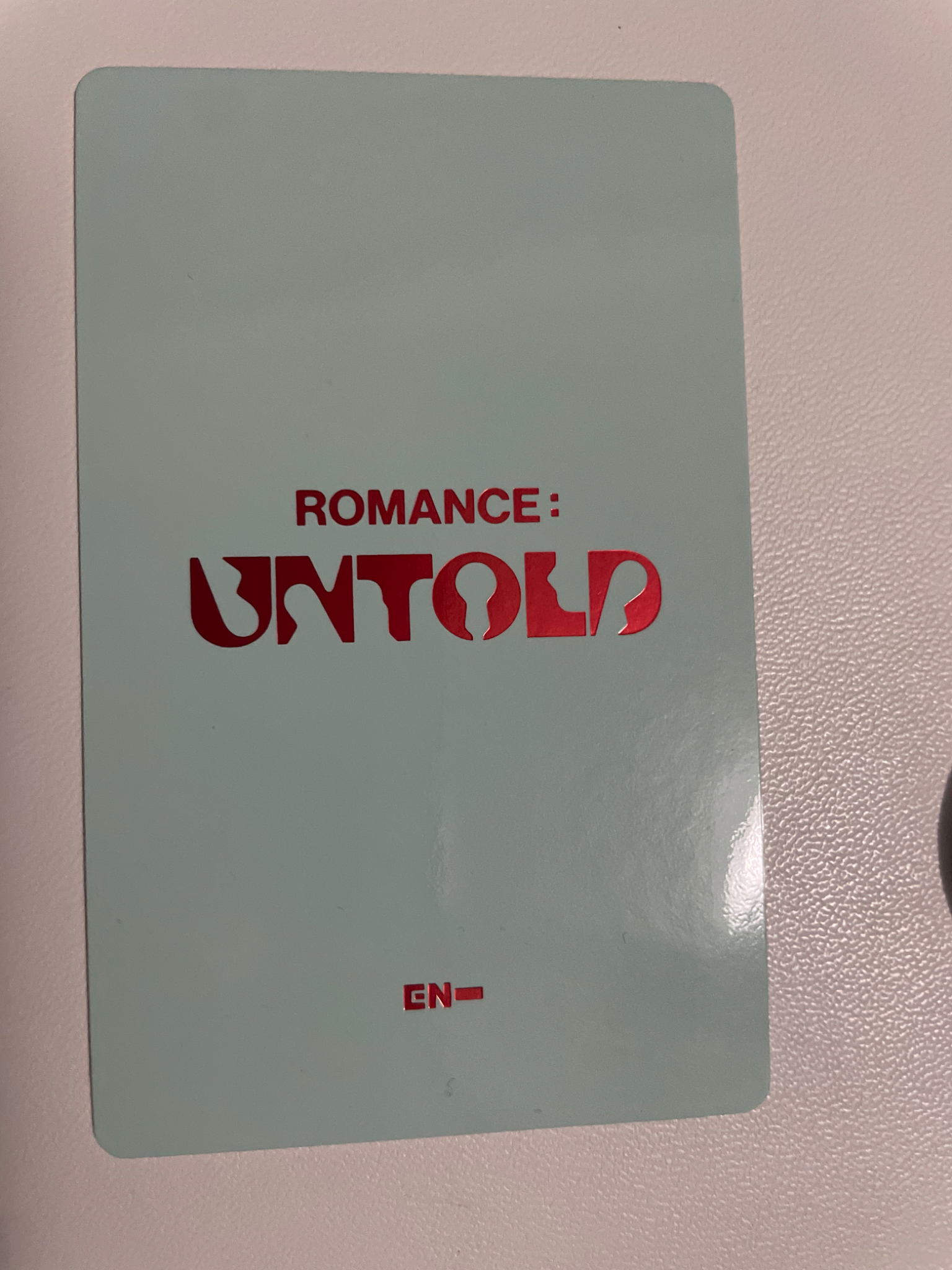 ENHYPEN Sunoo ENHYPEN - Sunoo - ROMANCE: UNTOLD Album A version arcanum version korean album album photocard listing photo 2