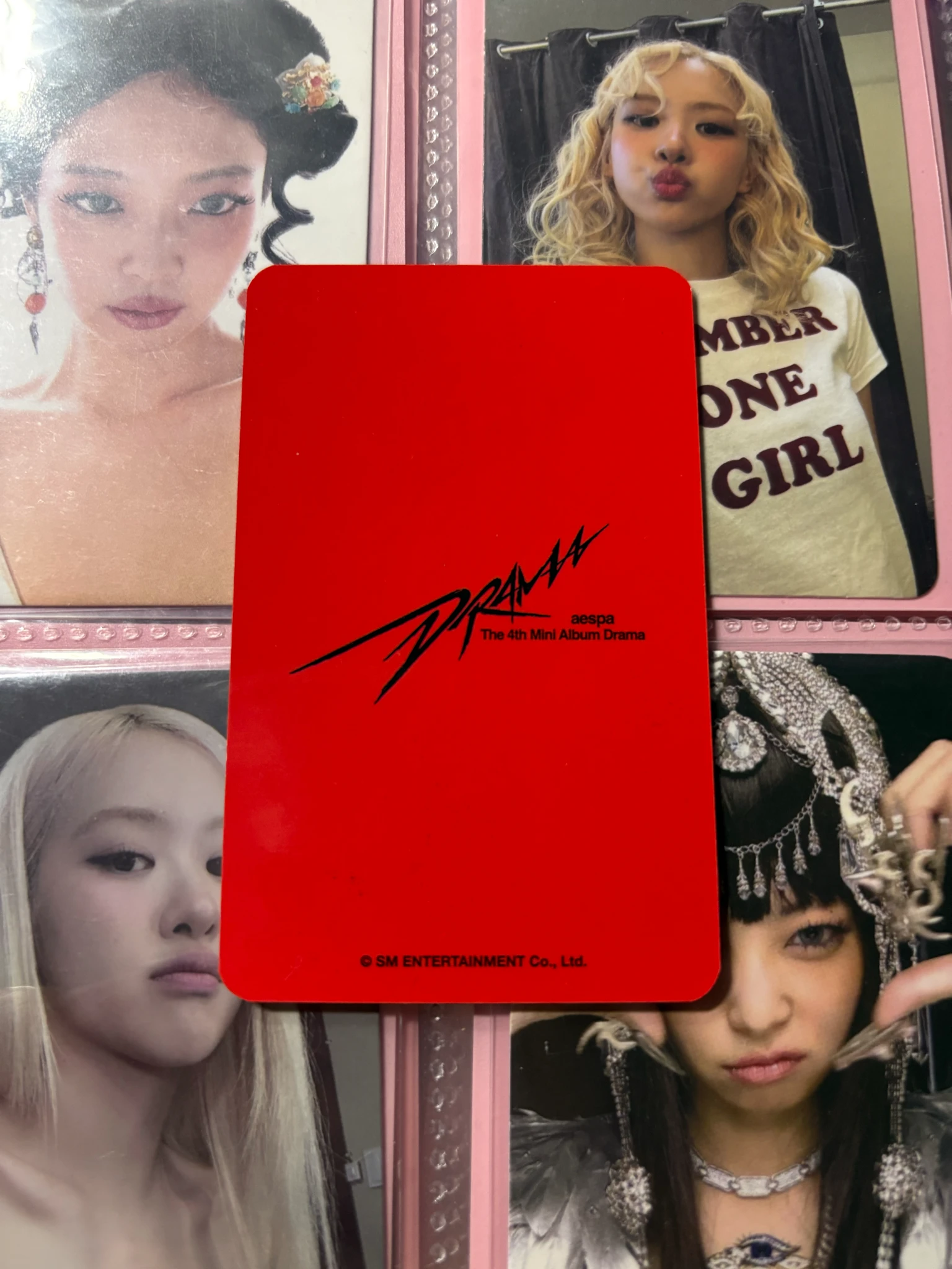 aespa Giselle aespa - Giselle - Drama Album pre-order benefit lotte duty free listing photo 2