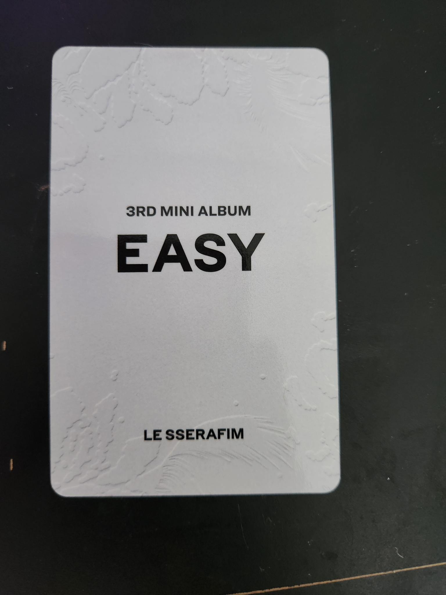 LE SSERAFIM Kazuha LE SSERAFIM - Kazuha - EASY Album weverse japan shop (wvj) lucky draw round 1 listing photo 2