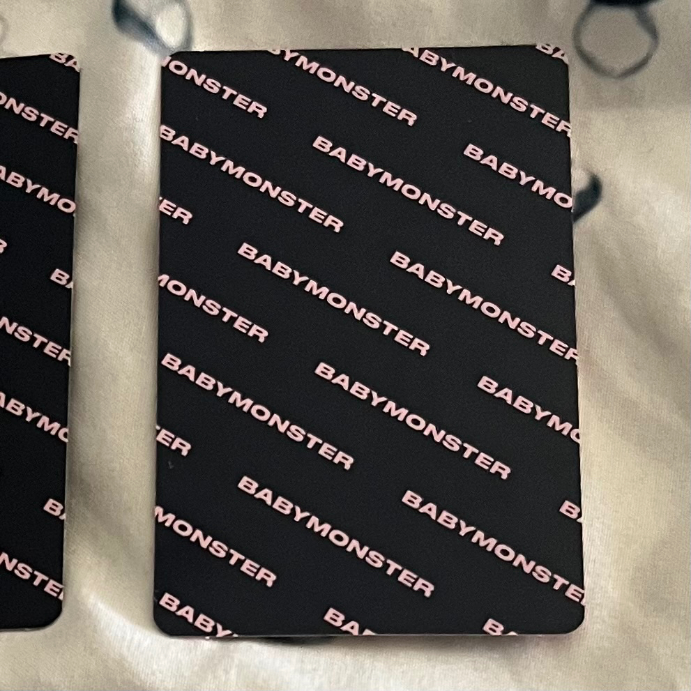 BABYMONSTER BABYMONSTER - Asa & Ruka - Choom Album album photocard mini plush keyring listing photo 2