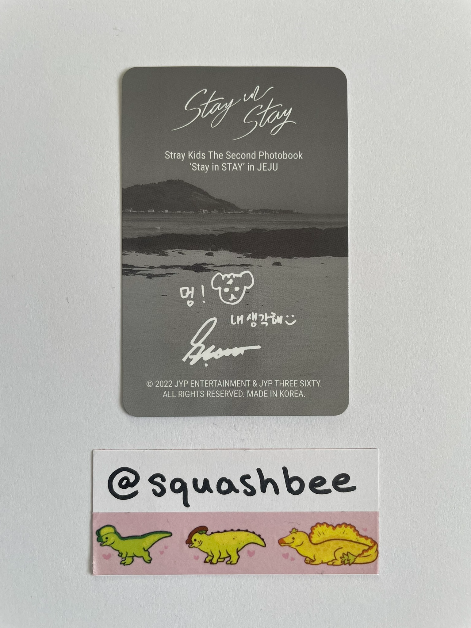 Stray Kids Seungmin Stray Kids - Seungmin - ‘Stay In STAY’ in Jeju Photobook Other photocard set listing photo 2