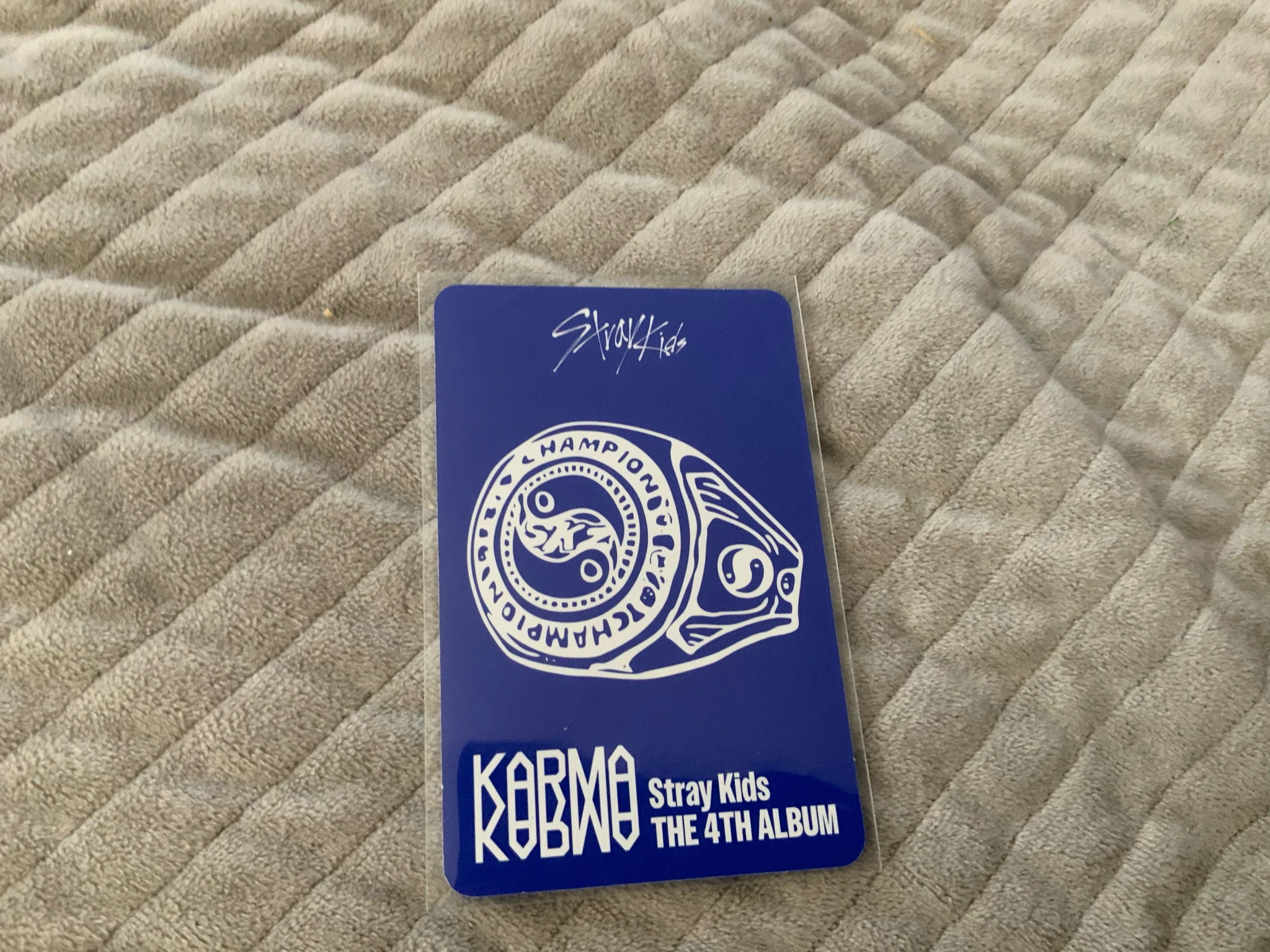 Stray Kids Felix Stray Kids - Felix - KARMA Album album photocard accordion version first press only listing photo 2