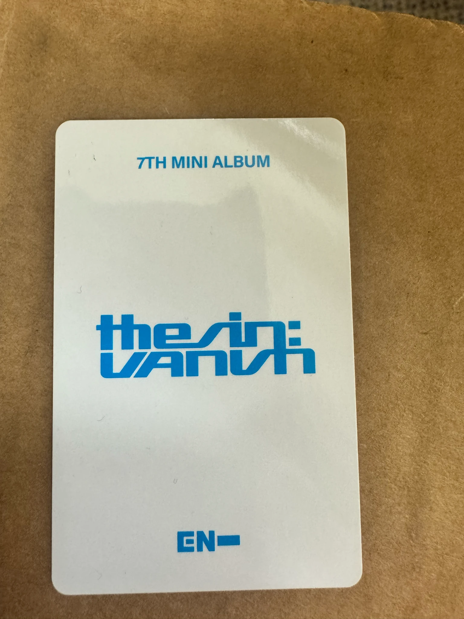 ENHYPEN Ni-ki ENHYPEN - Ni-ki - THE SIN: VANISH Album video call (fancall) withfans / yizhiyu (yzy) round 6 listing photo 2