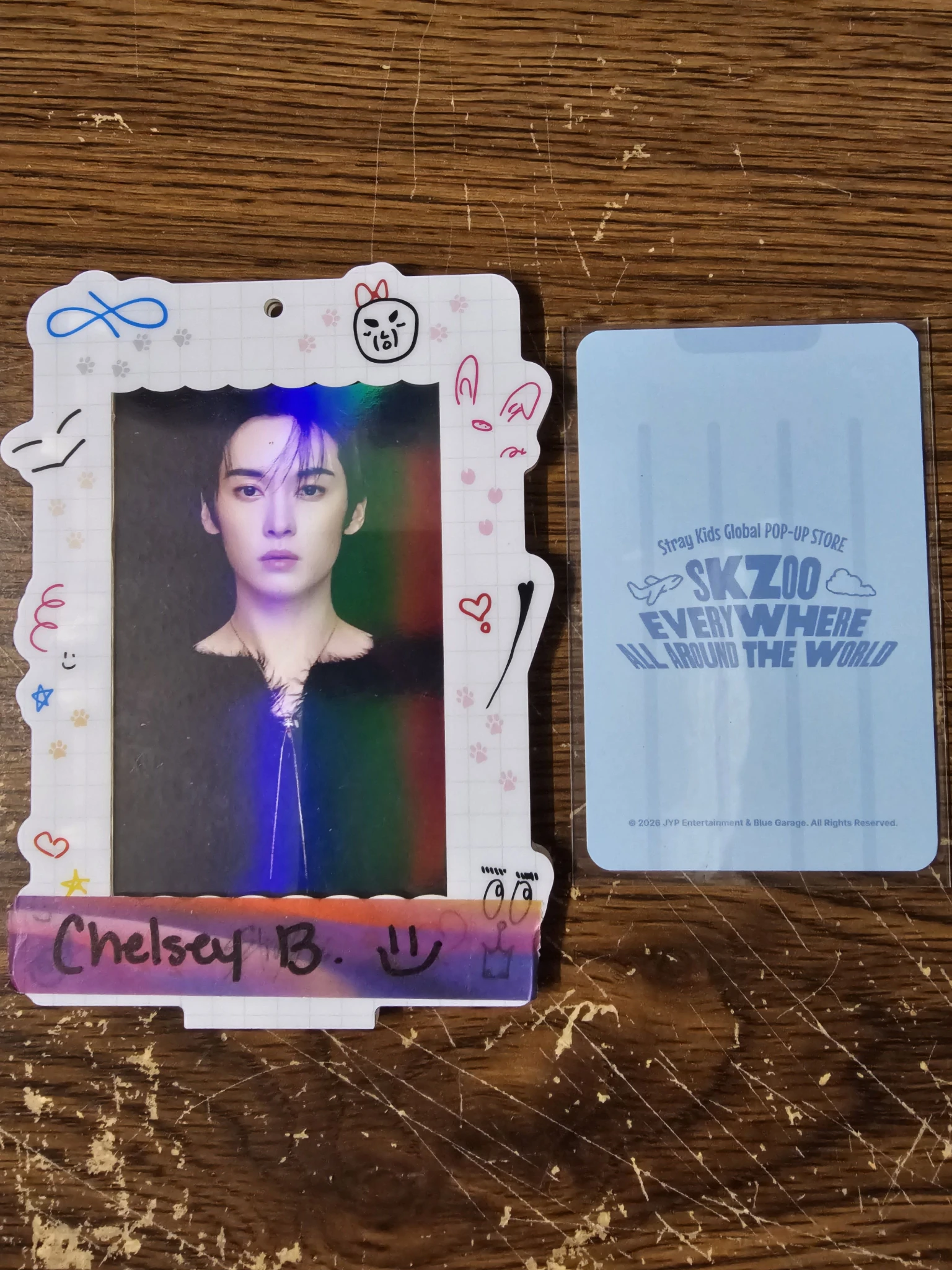 Stray Kids Changbin Stray Kids - Changbin - SKZOO EVERYWHERE ALL AROUND THE WORLD Pop-Up Store Event pop-up online seoul pob (pre-order benefit) listing photo 2