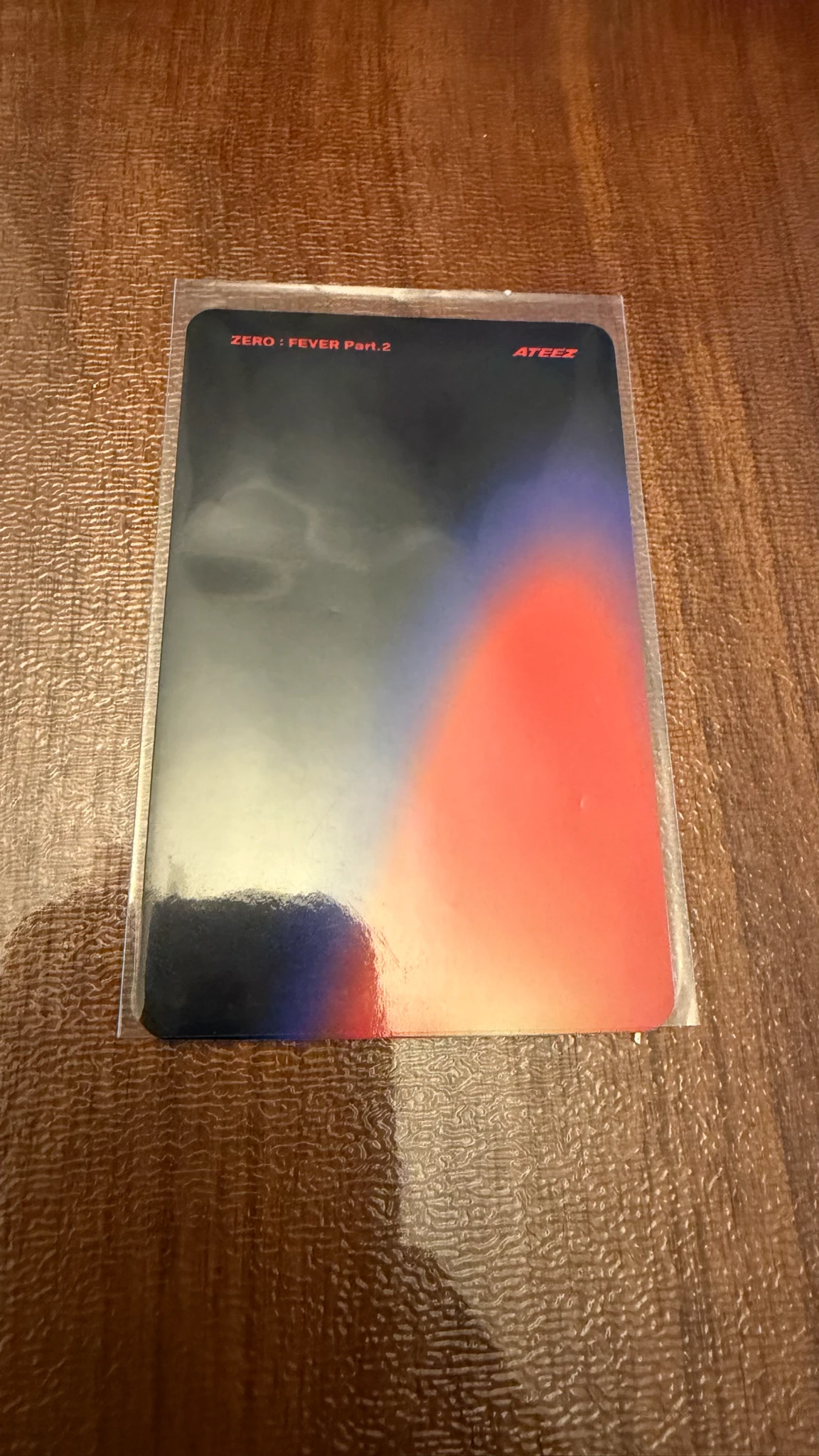 ATEEZ Hongjoong ATEEZ - Hongjoong - ZERO : FEVER Part.2 Album album photocard A version listing photo 2