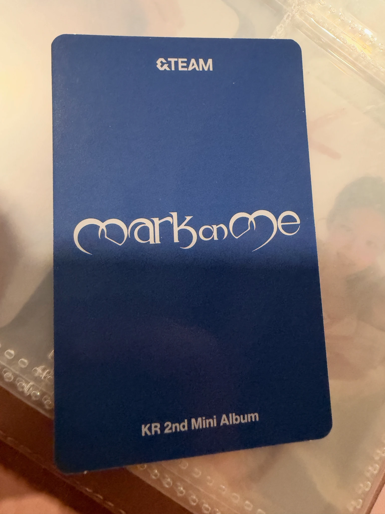 &TEAM Taki &TEAM - Taki - Mark on Me Album target standard version listing photo 2