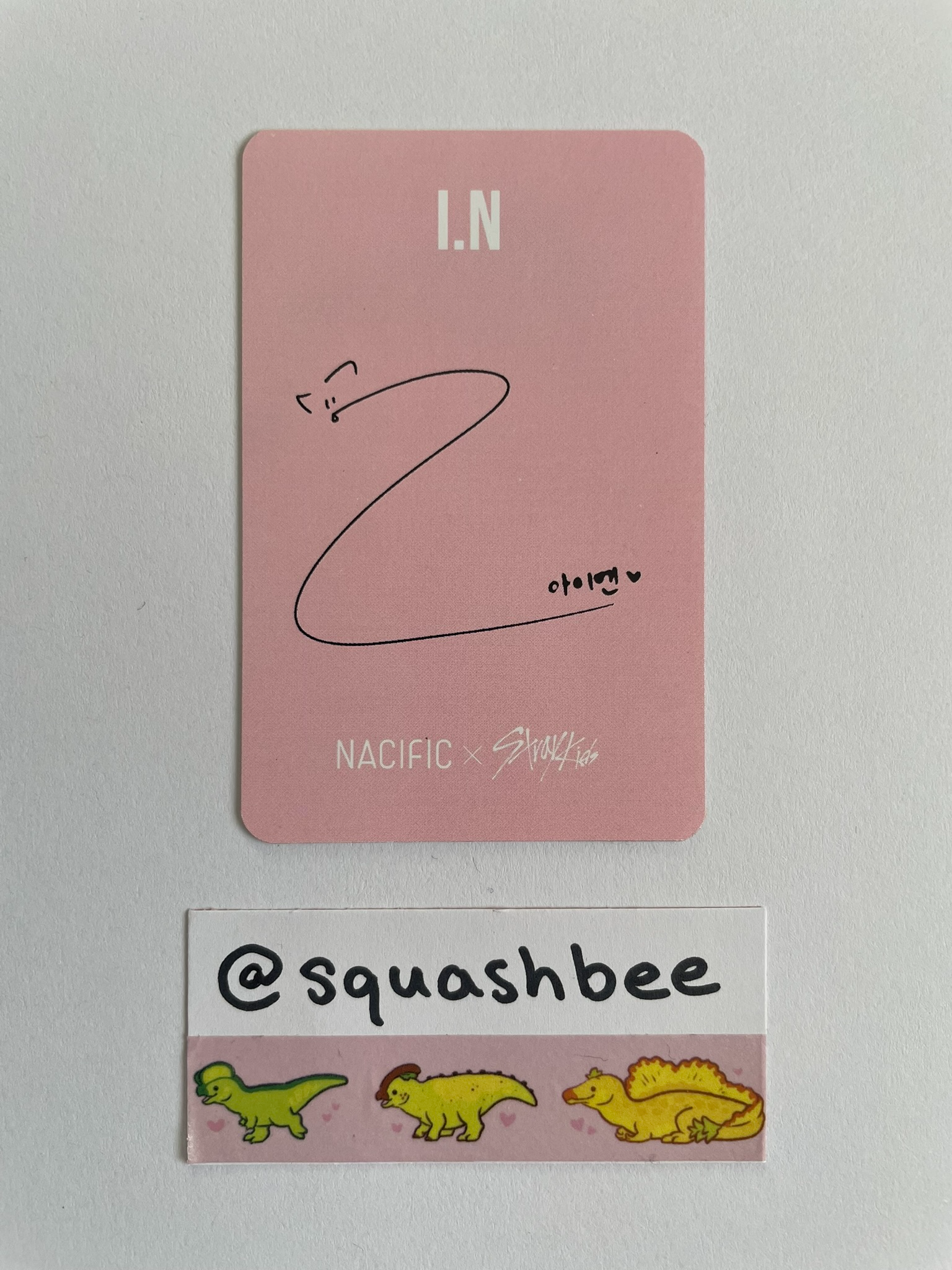 Stray Kids I.N Stray Kids - I.N - NACIFIC  x Stray Kids Other brand collaboration nacific round 4 lenticular listing photo 2