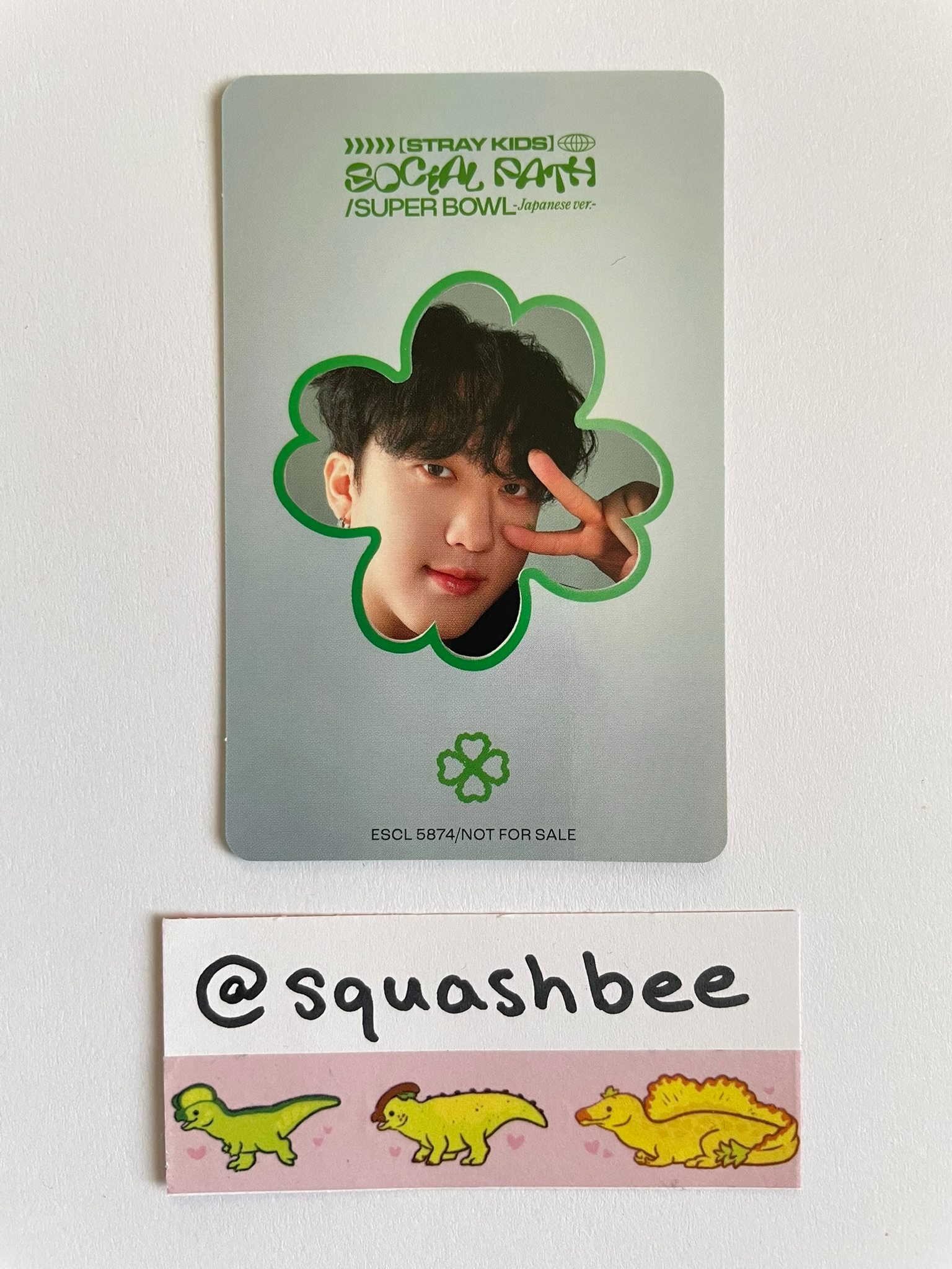 Stray Kids Changbin Stray Kids - Changbin - Social Path Album album photocard regular version listing photo 2