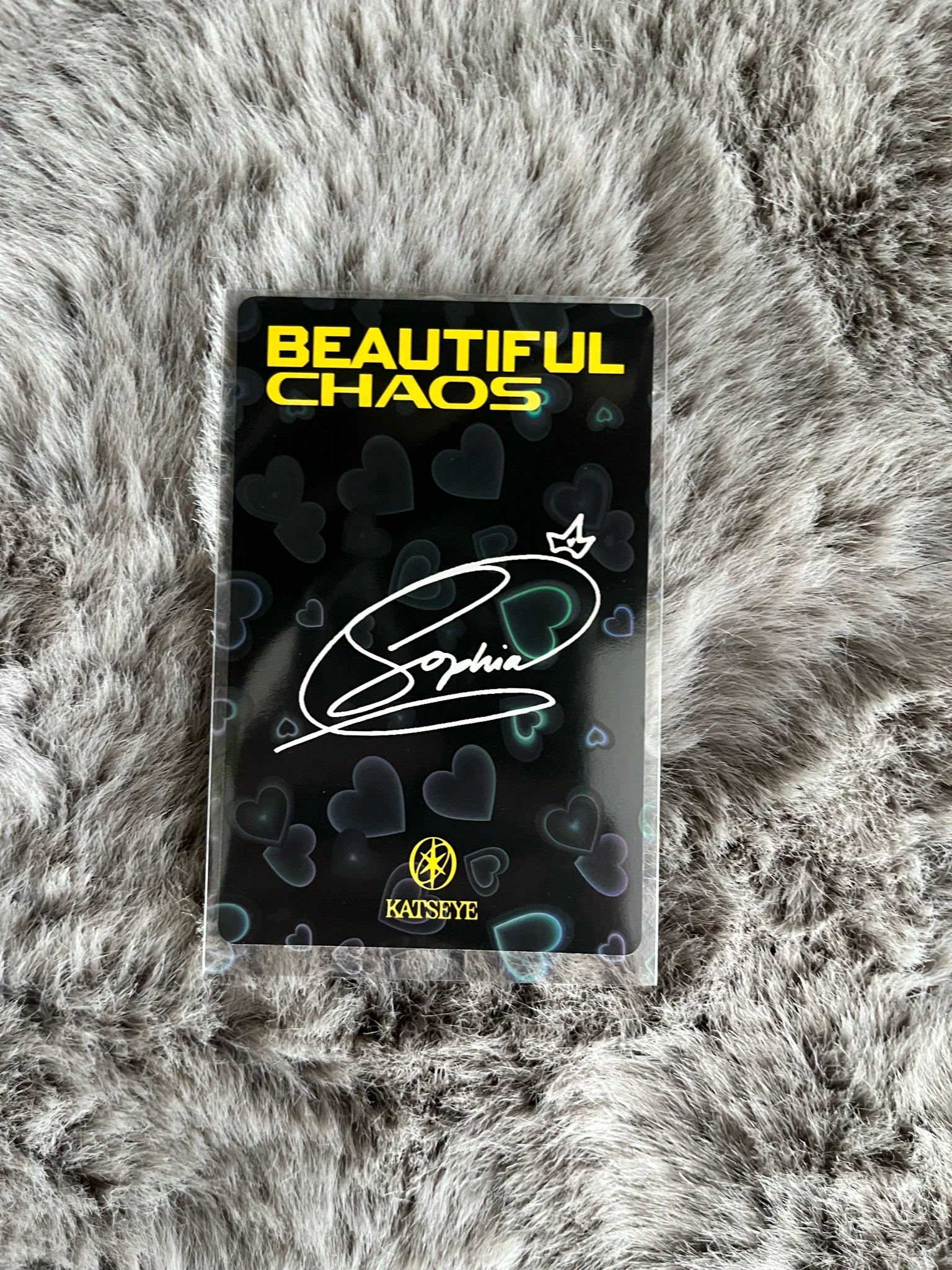 KATSEYE Sophia KATSEYE - Sophia - BEAUTIFUL CHAOS Album album photocard chaotic version listing photo 2