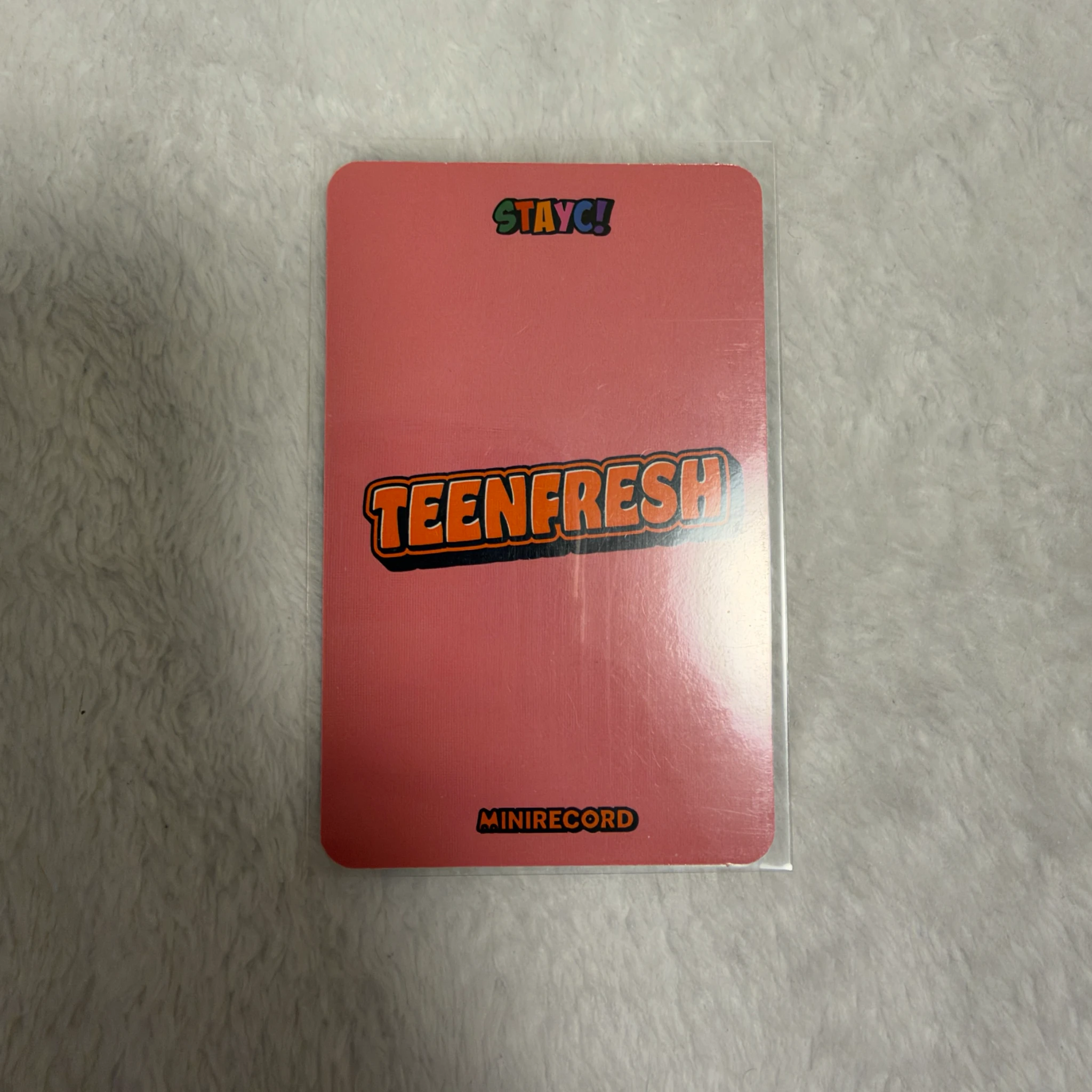 STAYC Sumin STAYC - Sumin - TEENFRESH Album minirecord listing photo 2