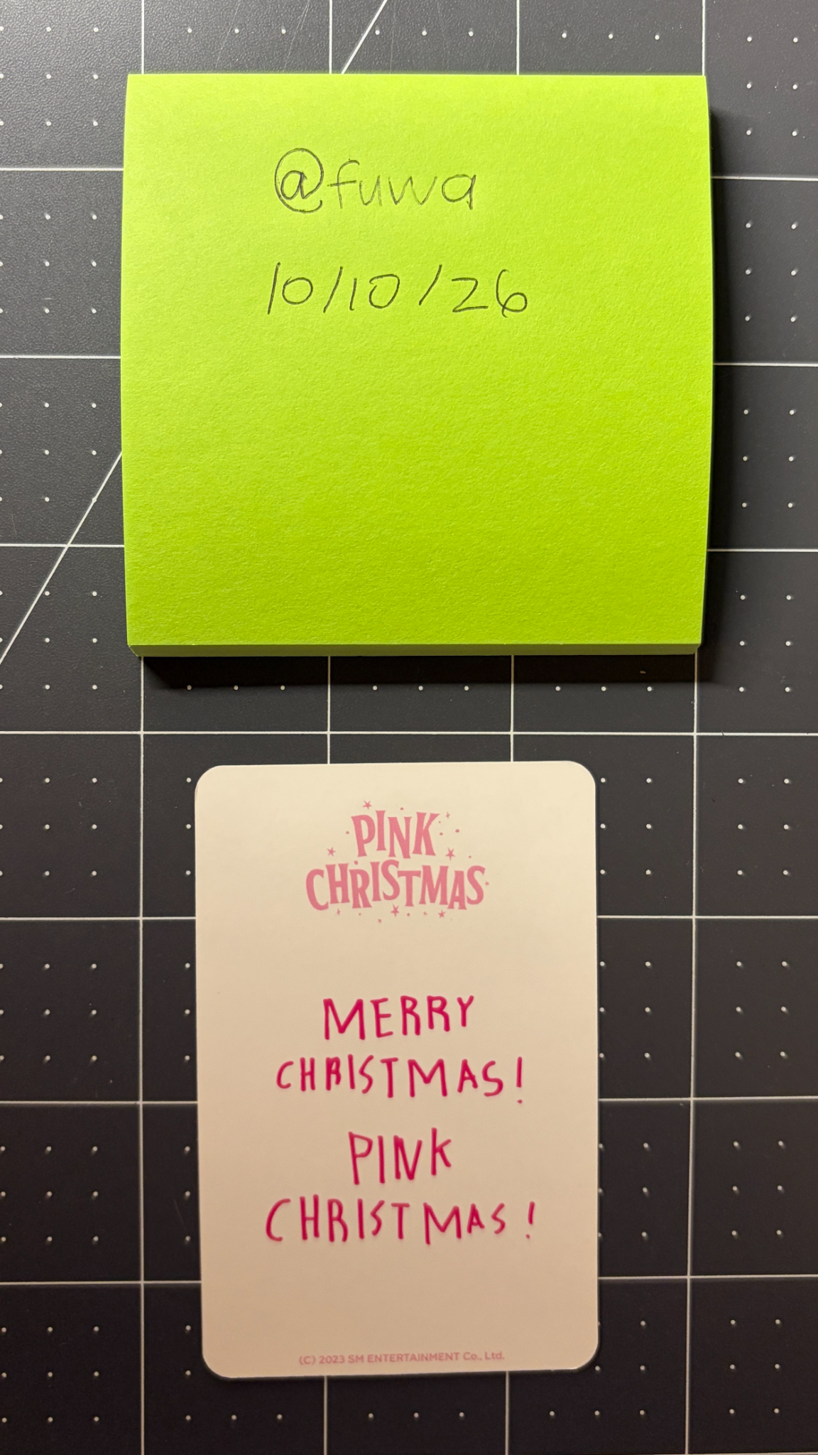 RIIZE Sohee RIIZE - Sohee - 2023 Pink Christmas Other merch photocard trading card listing photo 2