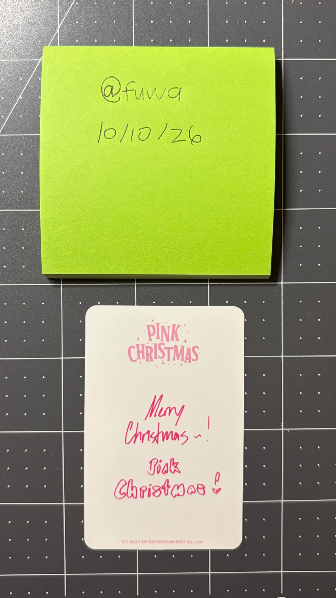 RIIZE Anton RIIZE - Anton - 2023 Pink Christmas Other merch photocard trading card listing photo 2