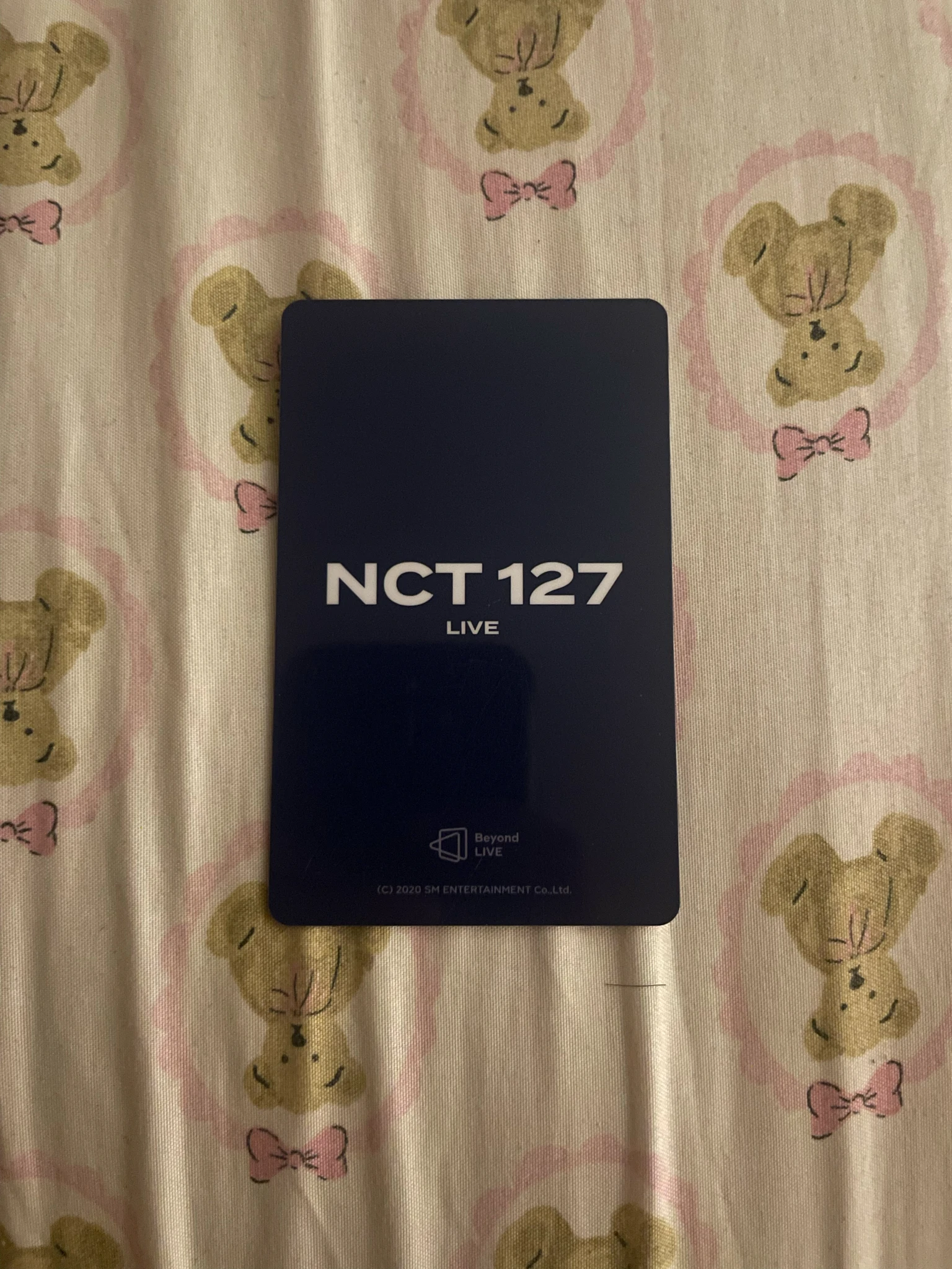 NCT 127 Mark NCT 127 - Mark - Beyond The Origin Event id card bad image - replace deco set merch photocard pvc card lightstick accessory listing photo 2