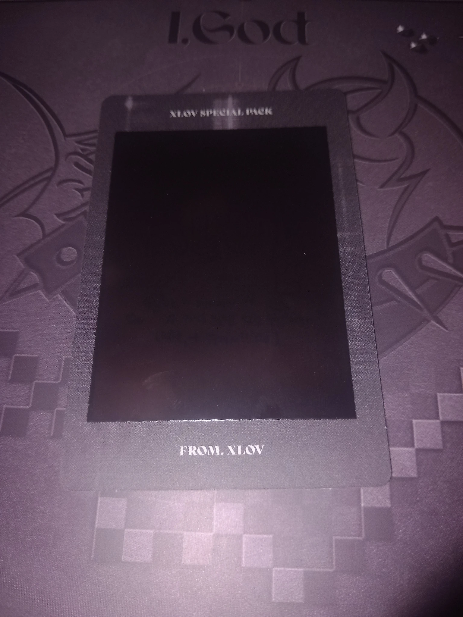 XLOV Hyun XLOV - Hyun - UXLXVE Album album photocard special pack heat photocard message card listing photo 2