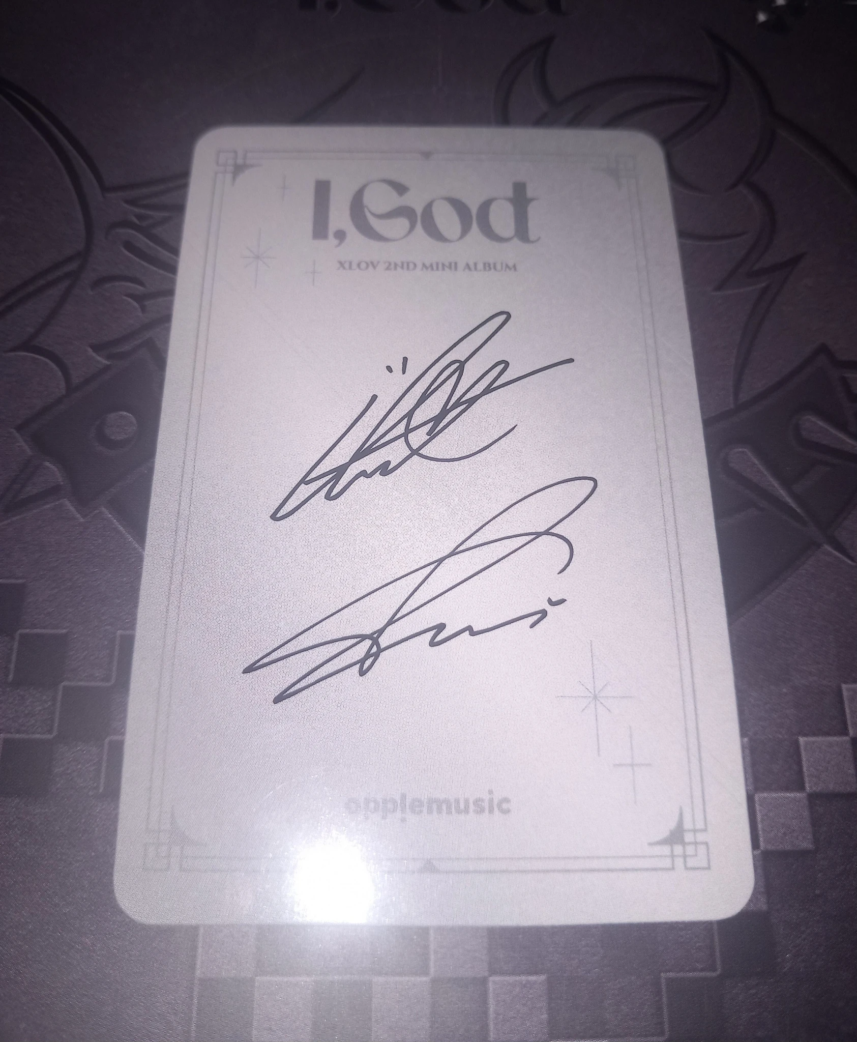 XLOV XLOV - Wumuti & Rui - I, God Album pob (pre-order benefit) apple music listing photo 2