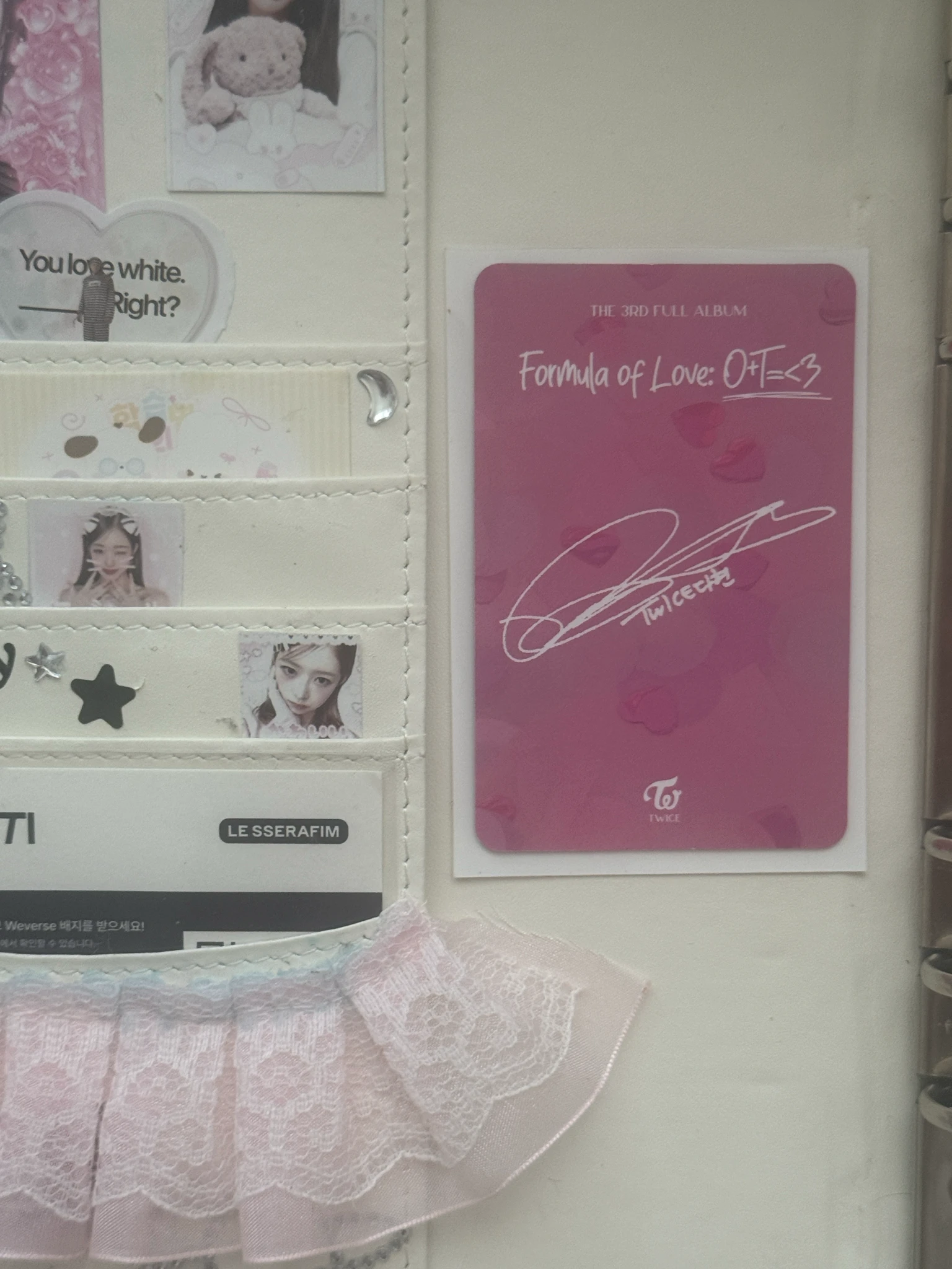 TWICE Dahyun TWICE-Dahyun-Album-Formula of Love: O+T=<3 listing photo 2