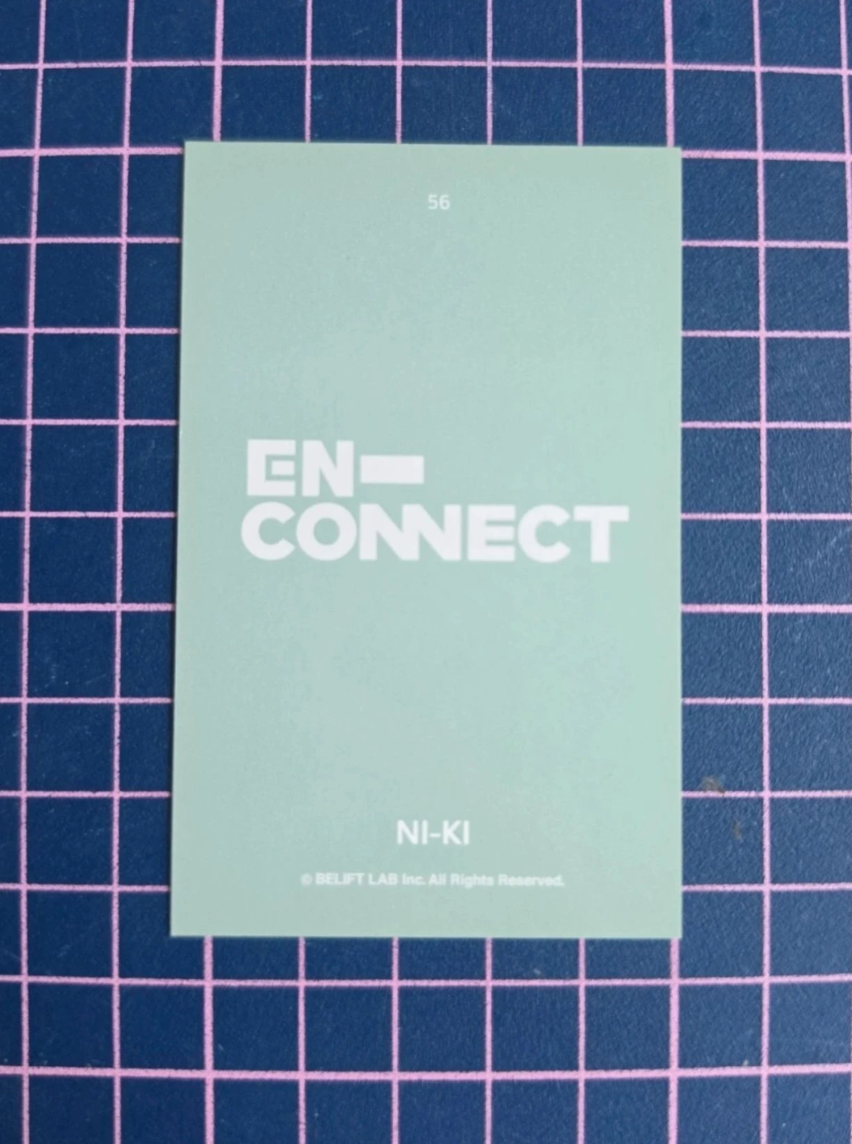ENHYPEN Ni-ki ENHYPEN - Ni-ki - 2021 ENHYPEN FANMEETING EN-CONNECT Event trading card listing photo 2