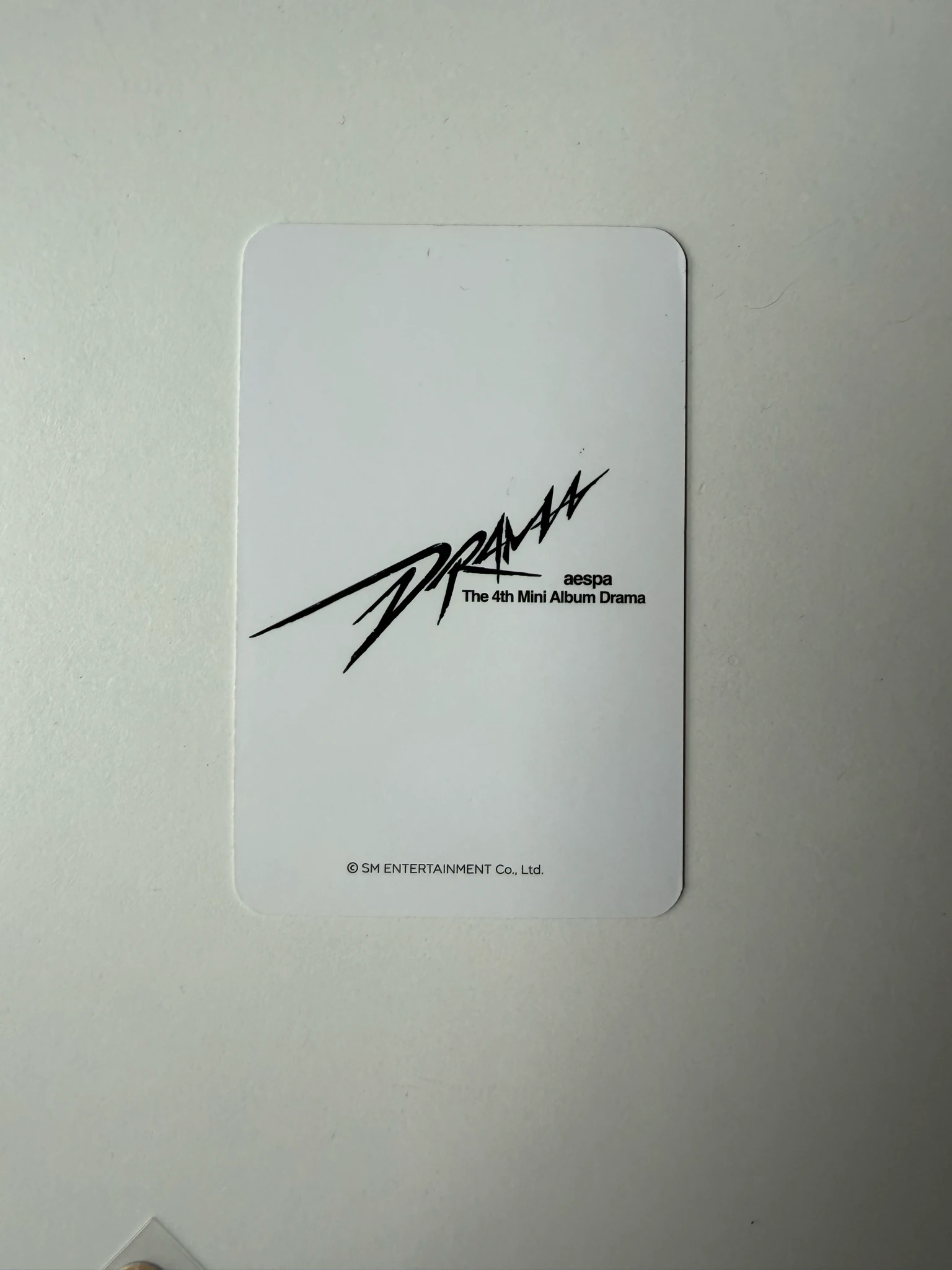 aespa Karina aespa - Karina - Drama Album pre-order benefit fansign music korea listing photo 2