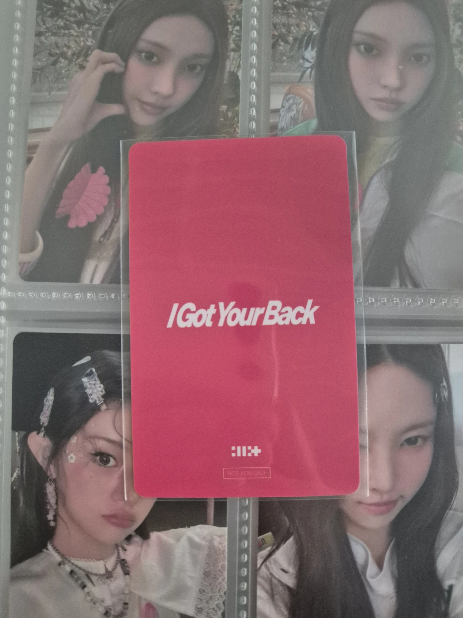 ILLIT Yunah ILLIT - Yunah - I Got Your Back Album tower records japan lucky draw (LD) japan listing photo 2