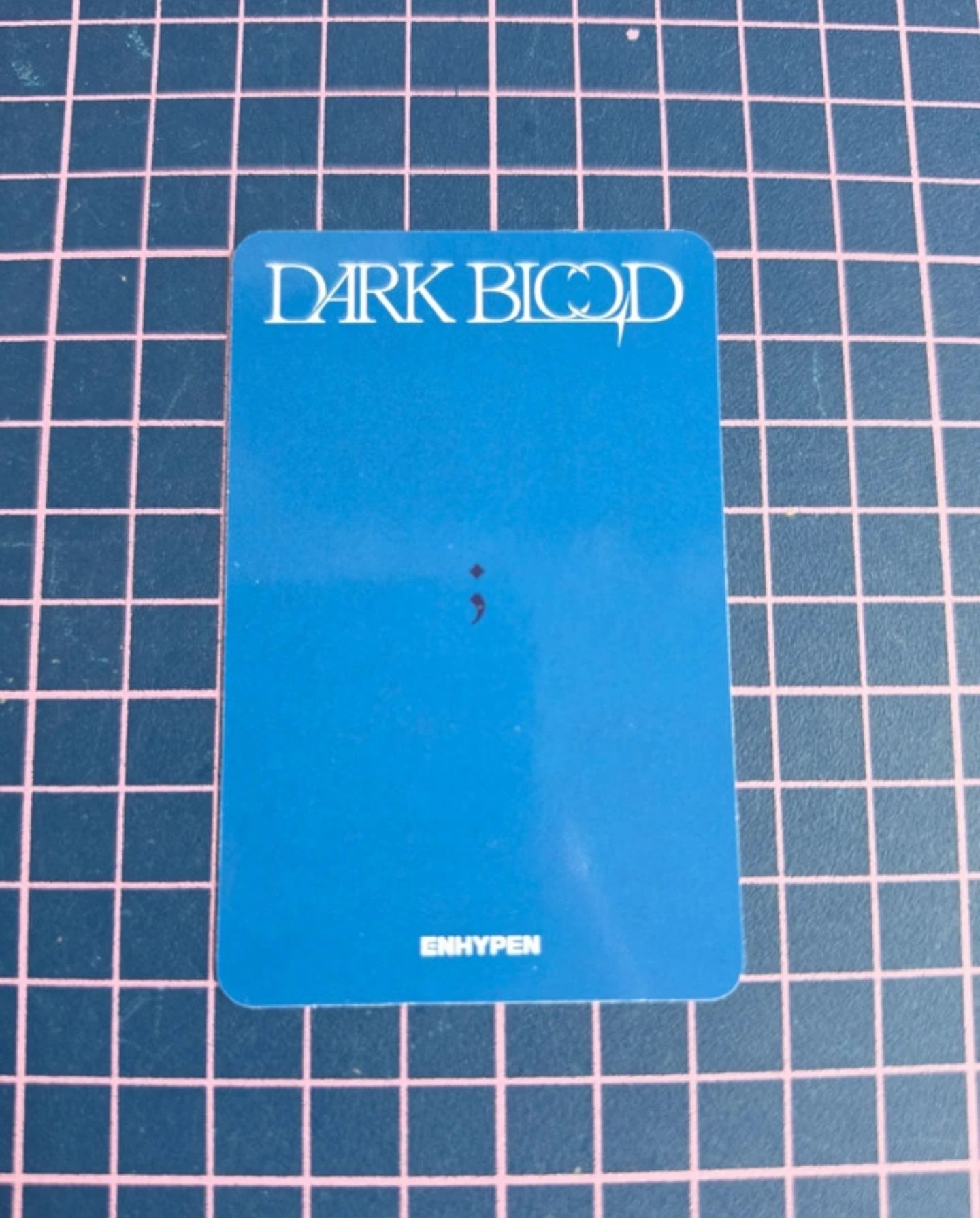ENHYPEN Ni-ki ENHYPEN - Ni-ki - DARK BLOOD Album kpopmerch video call round 2 listing photo 2