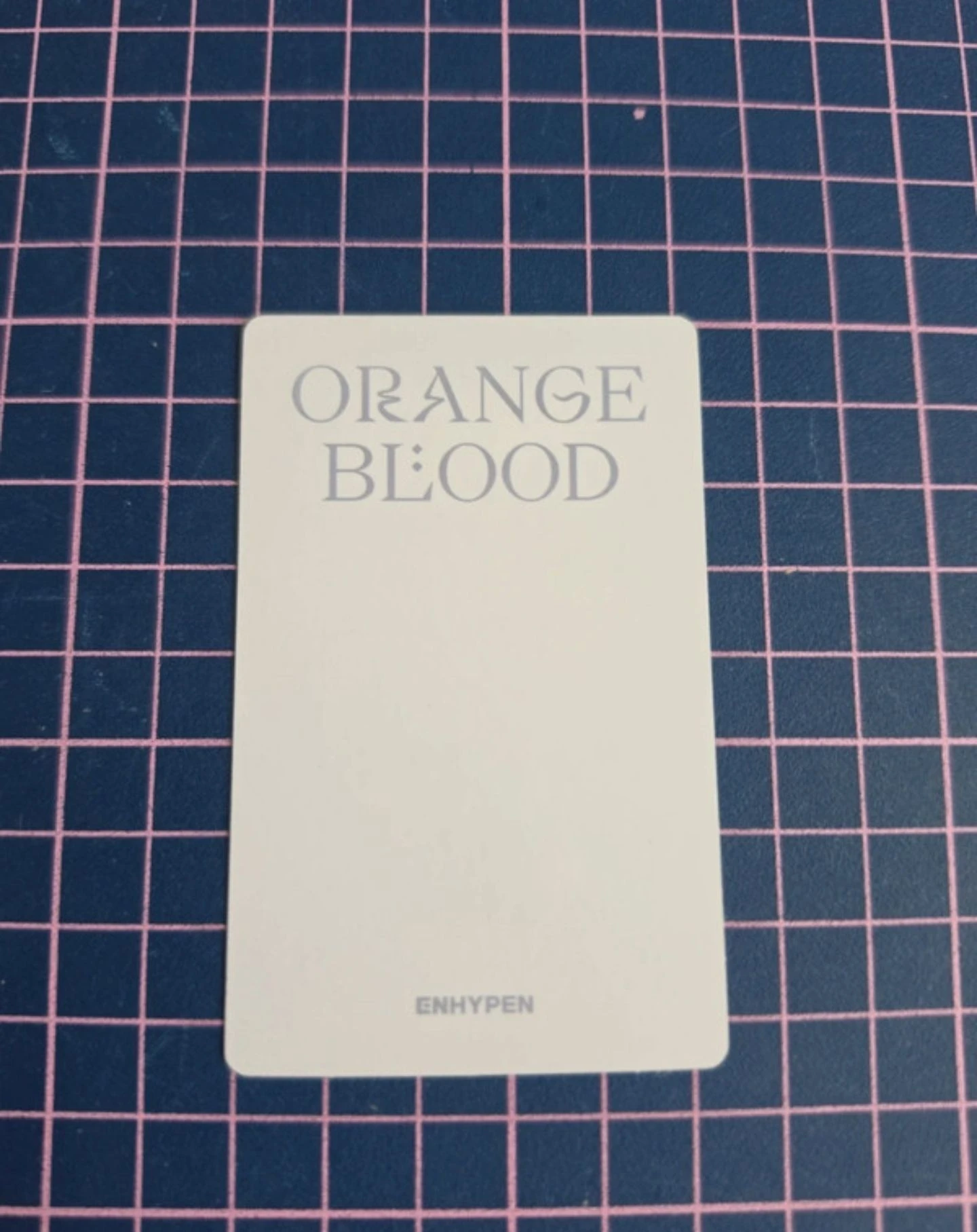 ENHYPEN Ni-ki ENHYPEN - Ni-ki - ORANGE BLOOD Album purchase benefit target exclusive EU exclusive listing photo 2