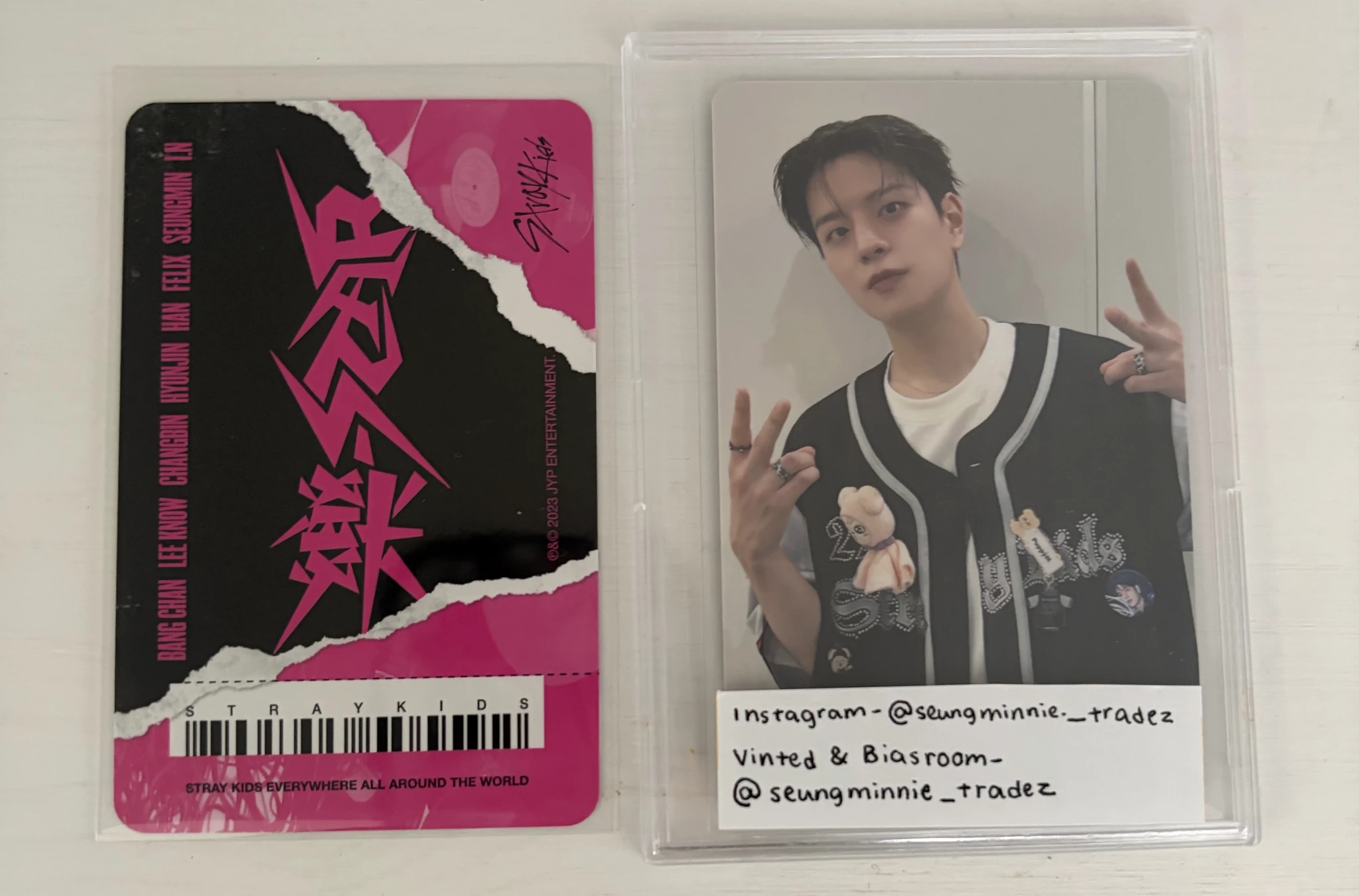 Stray Kids Changbin Stray Kids - Changbin - Rock-Star Album album photocard listing photo 2