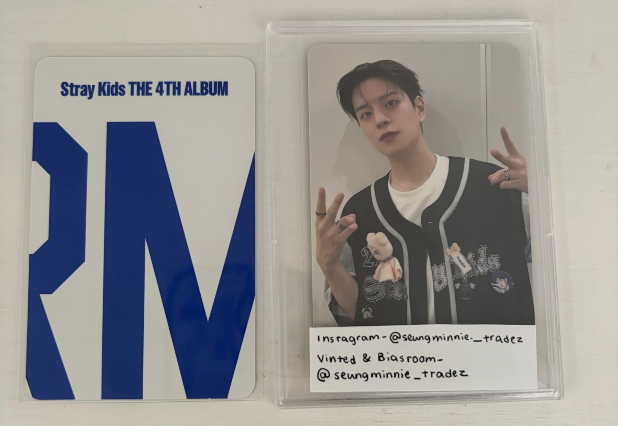 Stray Kids Changbin Stray Kids - Changbin - KARMA Album album photocard Skzoo Ver random pc listing photo 2
