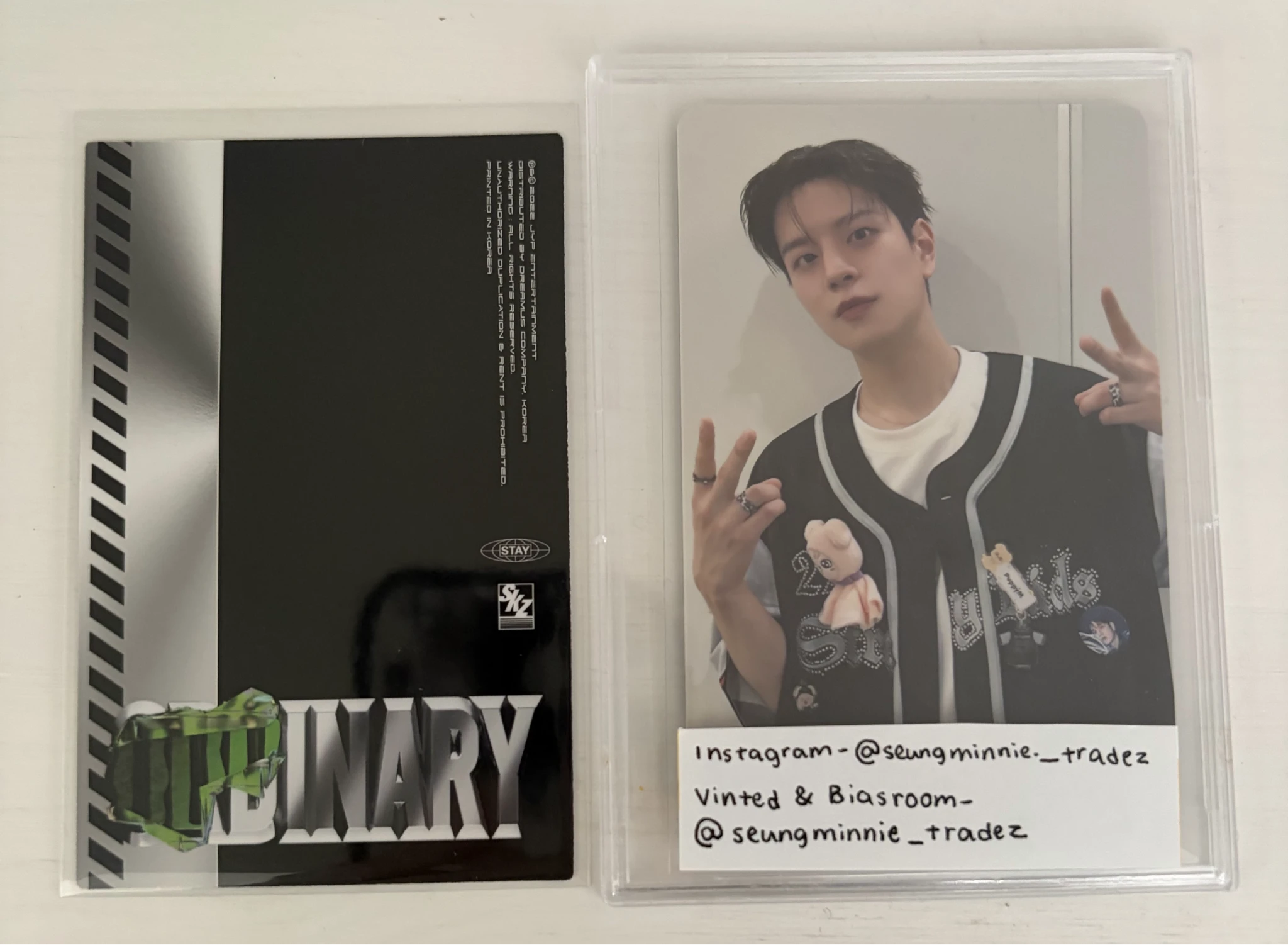 Stray Kids HAN Stray Kids - HAN - Oddinary Album id card listing photo 2