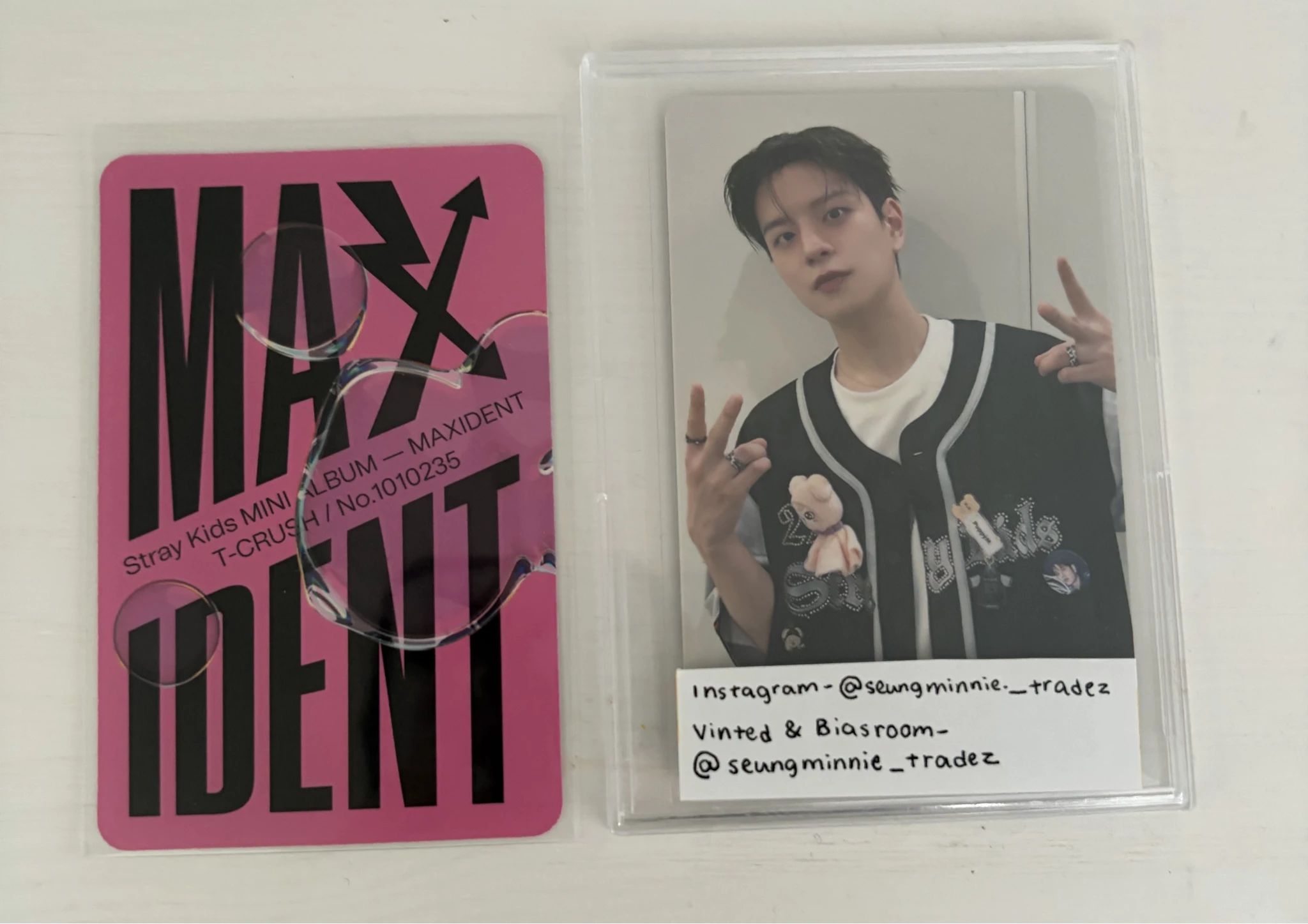 Stray Kids HAN Stray Kids - HAN - Maxident Album T-Crush Version listing photo 2
