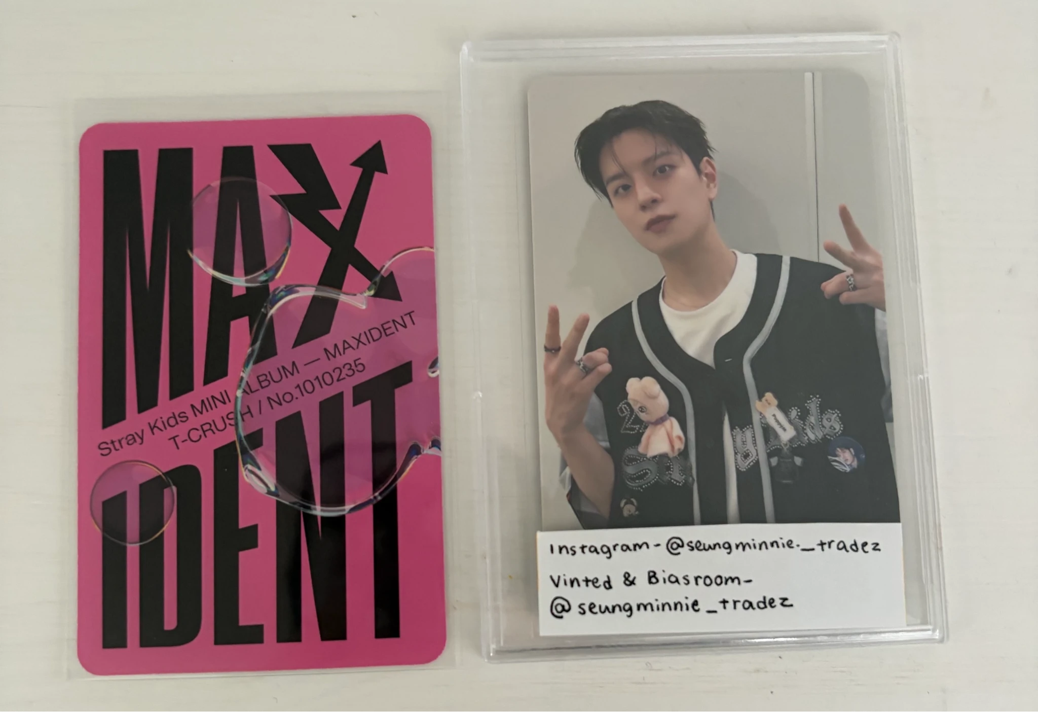 Stray Kids HAN Stray Kids - HAN - Maxident Album T-Crush Version listing photo 2