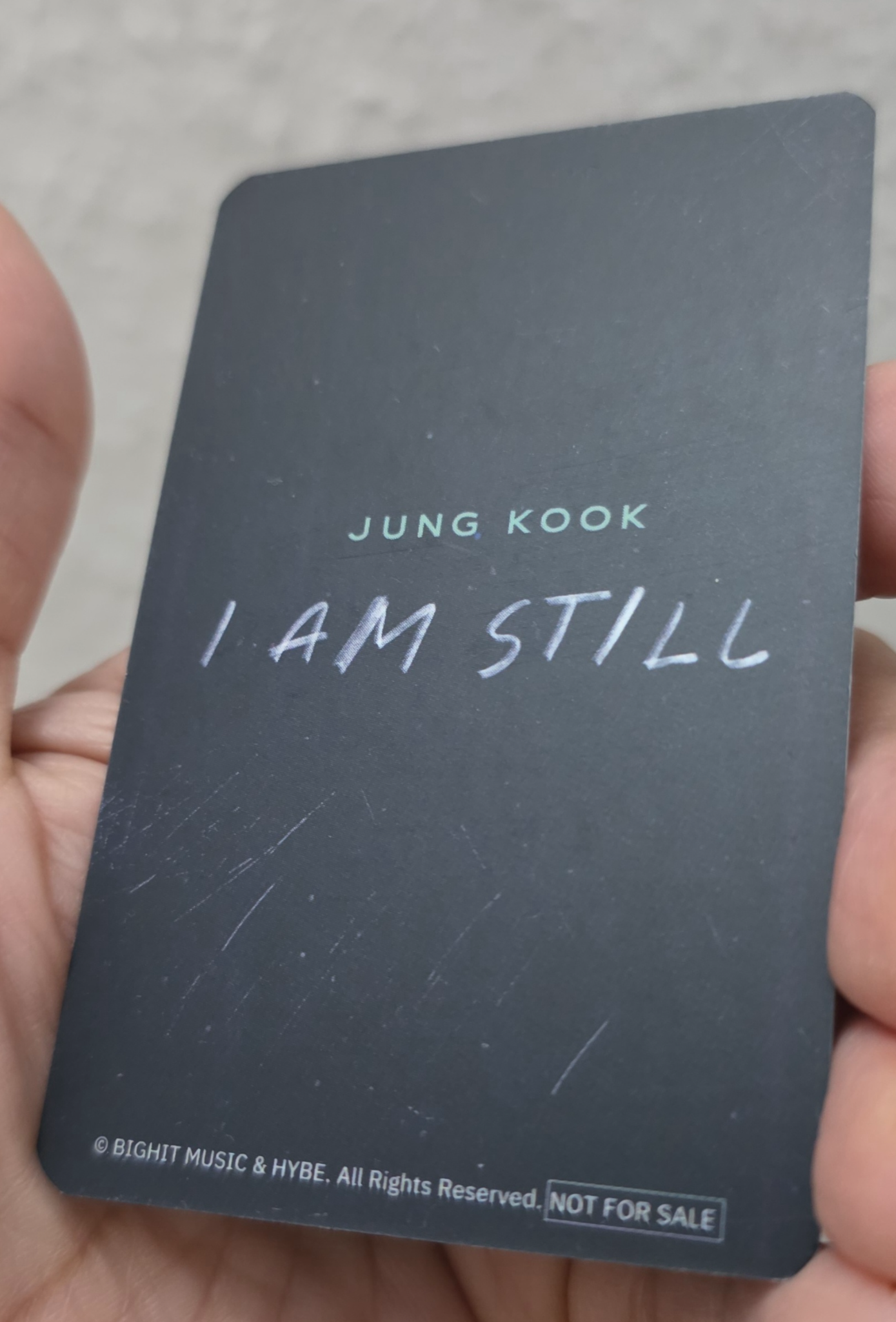 BTS Jungkook BTS - Jungkook - I AM STILL Event entrance benefit week 3 global listing photo 4
