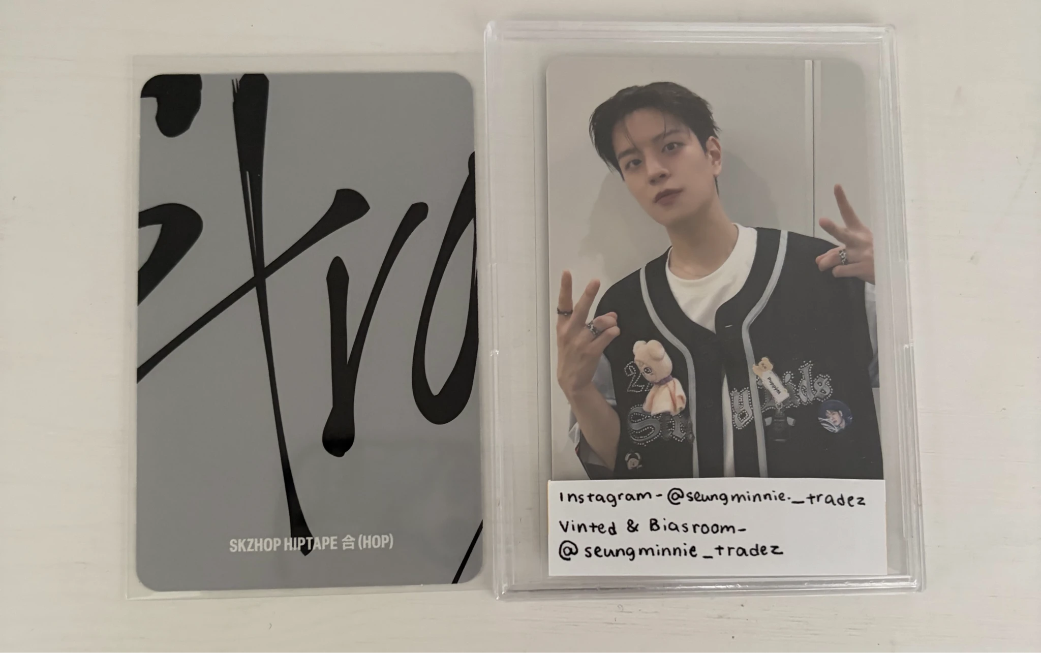 Stray Kids Felix Stray Kids - Felix - HOP Album album photocard accordion version listing photo 2