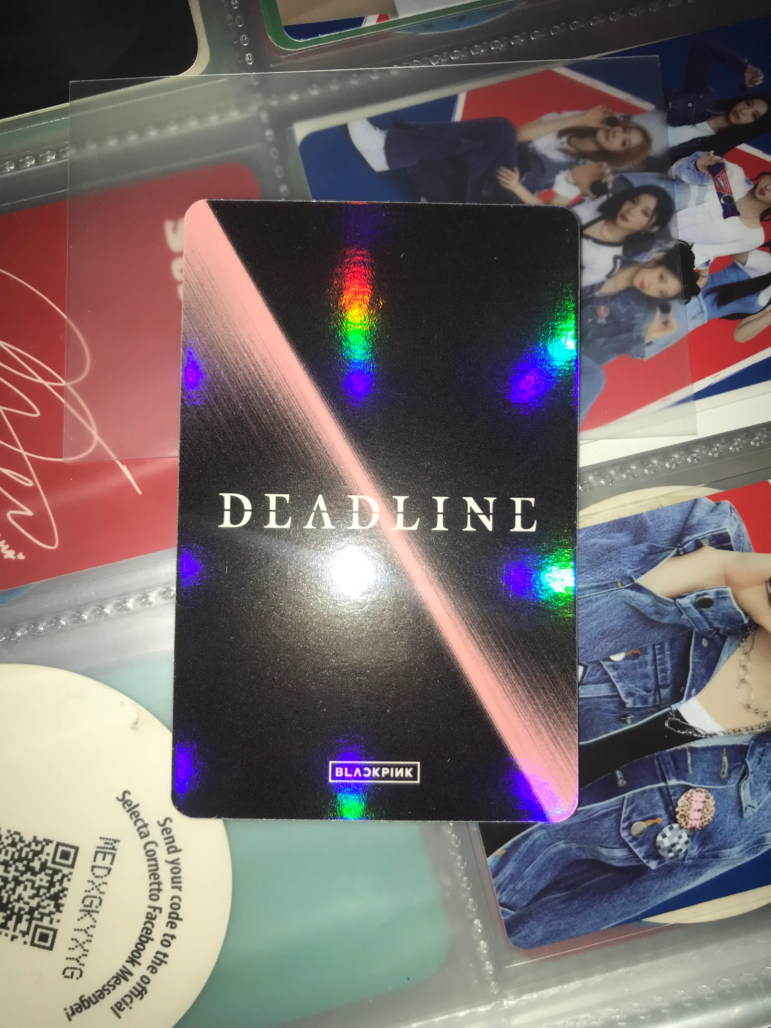 BLACKPINK Jennie BLACKPINK - Jennie - Deadline Album album photocard silver version listing photo 2