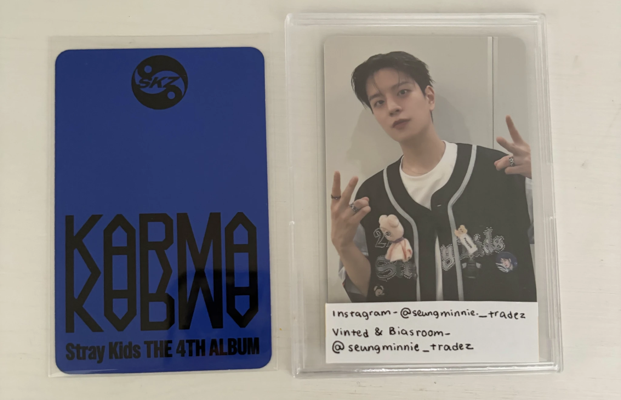 Stray Kids Stray Kids - KARMA Album Limited Karma Ver. album photocard listing photo 2