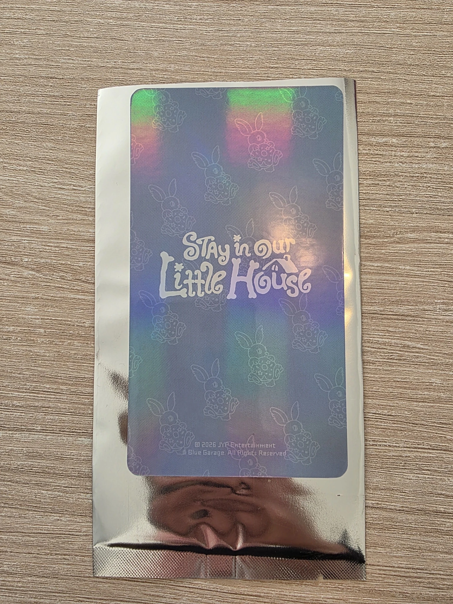 Stray Kids Seungmin Stray Kids - Seungmin - 6th Fanmeeting - STAY in Our Little House Event non-standard size trading card holographic (hologram) listing photo 2