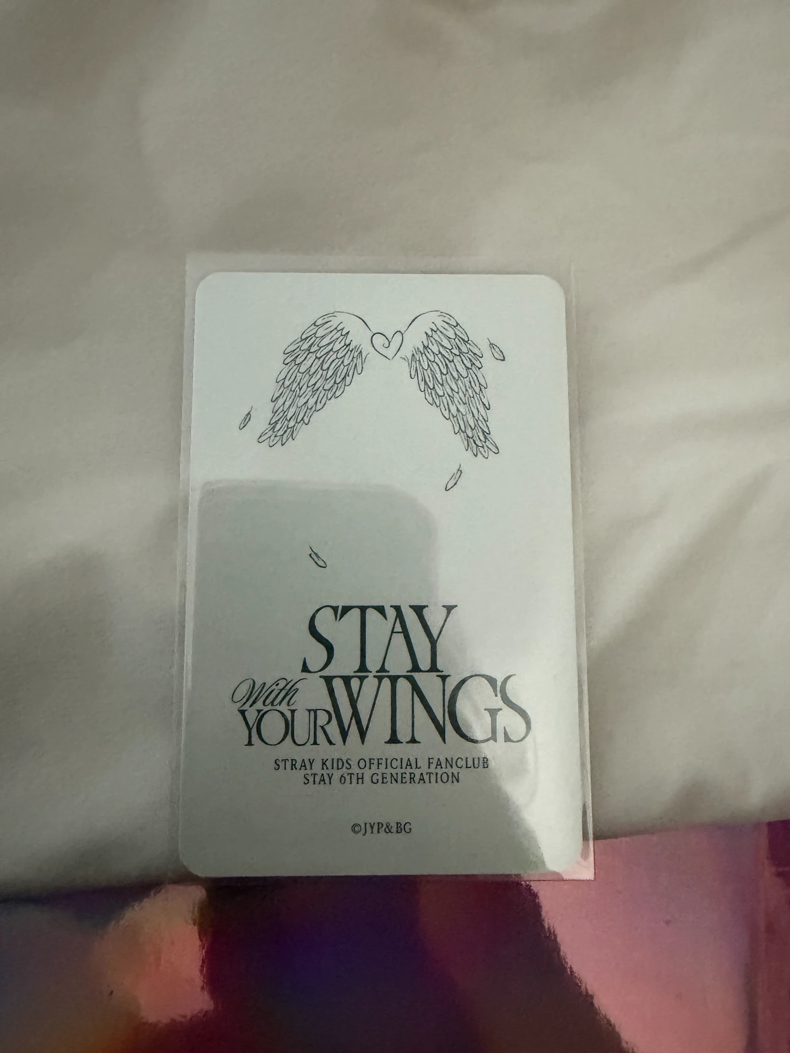 Stray Kids Hyunjin Stray Kids - Hyunjin - STAY With Your Wings-6th Fanclub Other photocard set listing photo 2