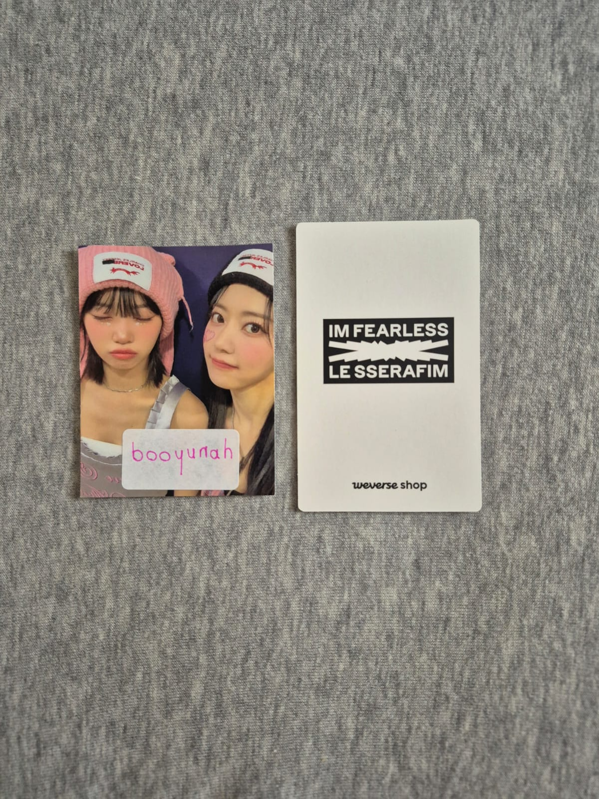 LE SSERAFIM Kazuha LE SSERAFIM - Kazuha - FEARLESS Album pre-order benefit naver shopping live listing photo 2