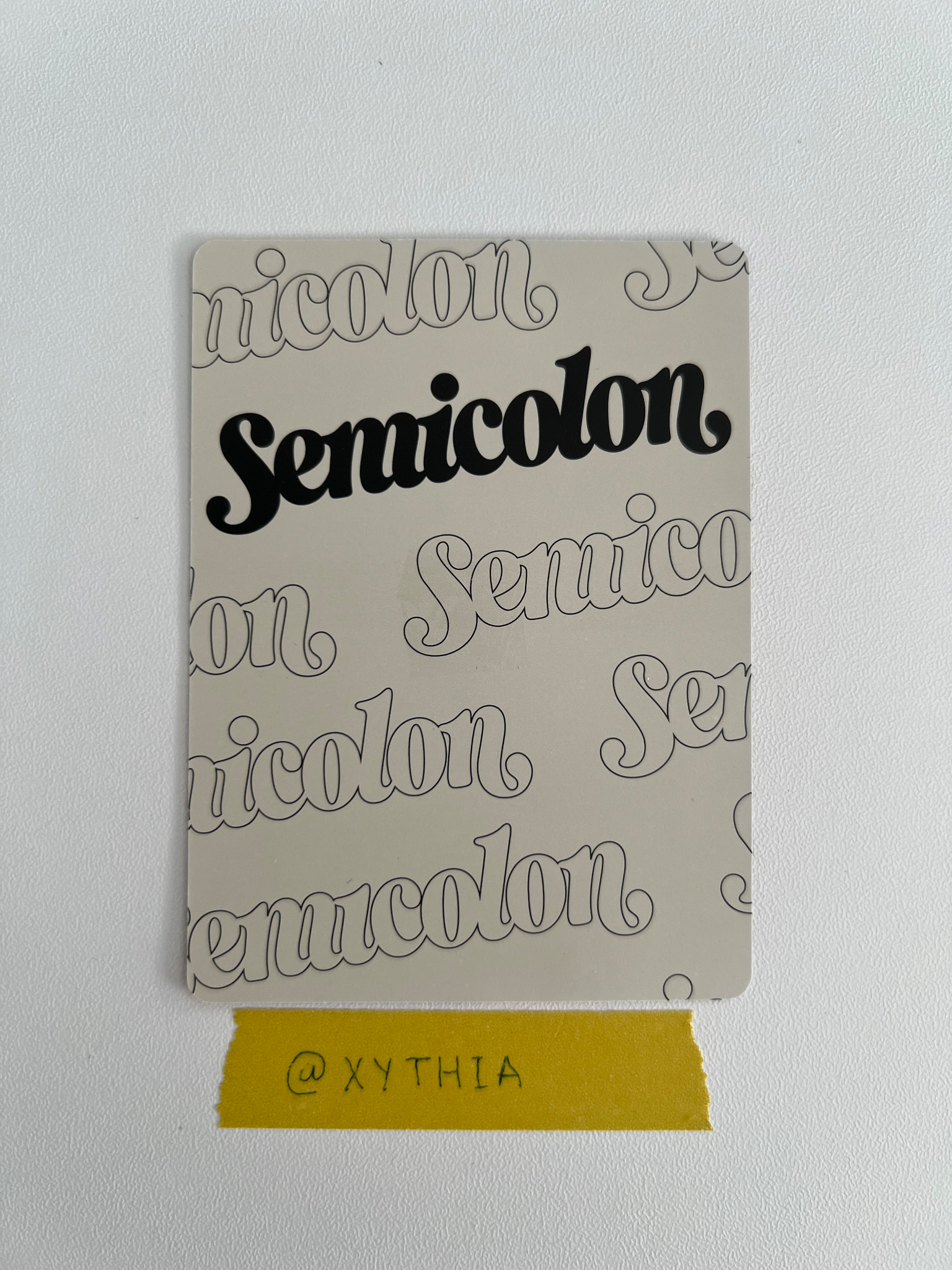 SEVENTEEN Jun SEVENTEEN - Jun - Semicolon Album mini card album inclusion listing photo 2
