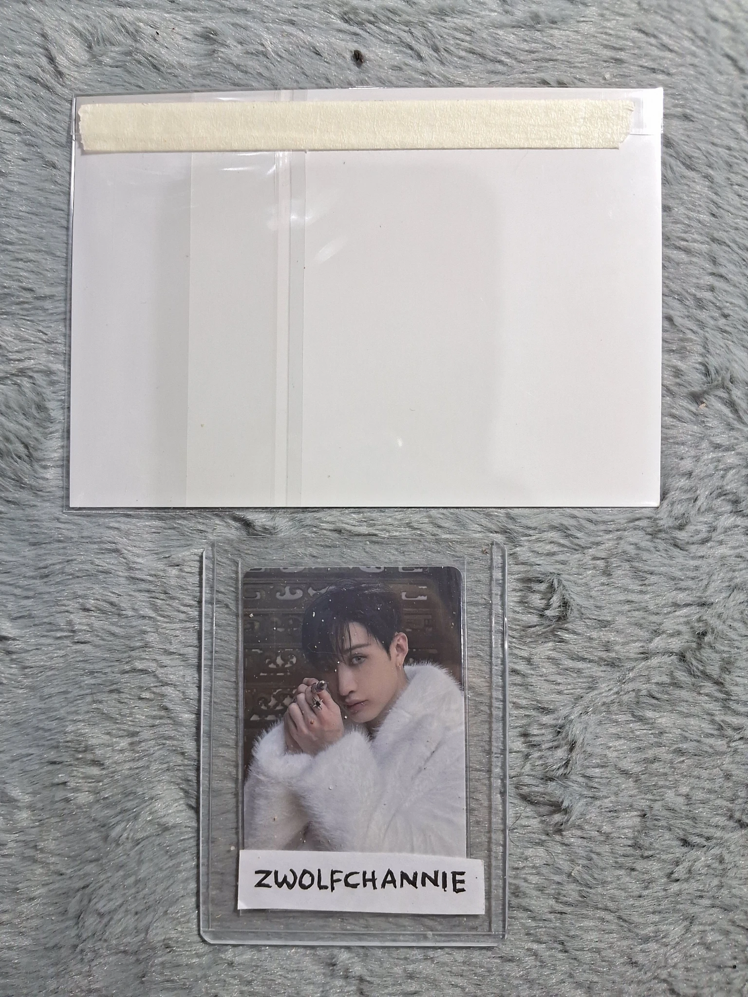 Stray Kids Bang Chan Stray Kids - Bang Chan - Christmas EveL Album sony music japan pre-order benefit (pob) postcard listing photo 2