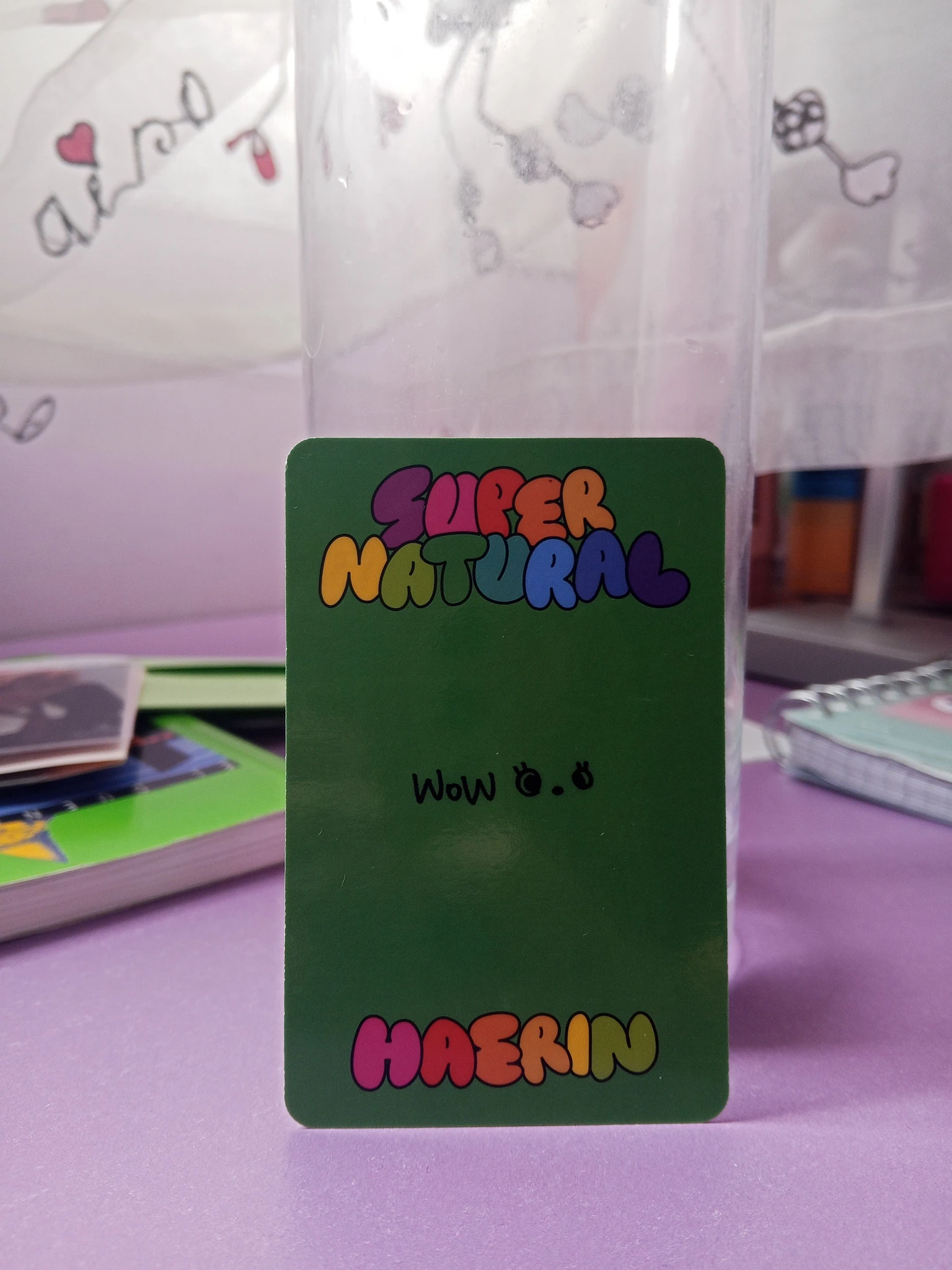 NewJeans Haerin NewJeans - Haerin - Supernatural Album weverse album version album photocard A version version 2 listing photo 2