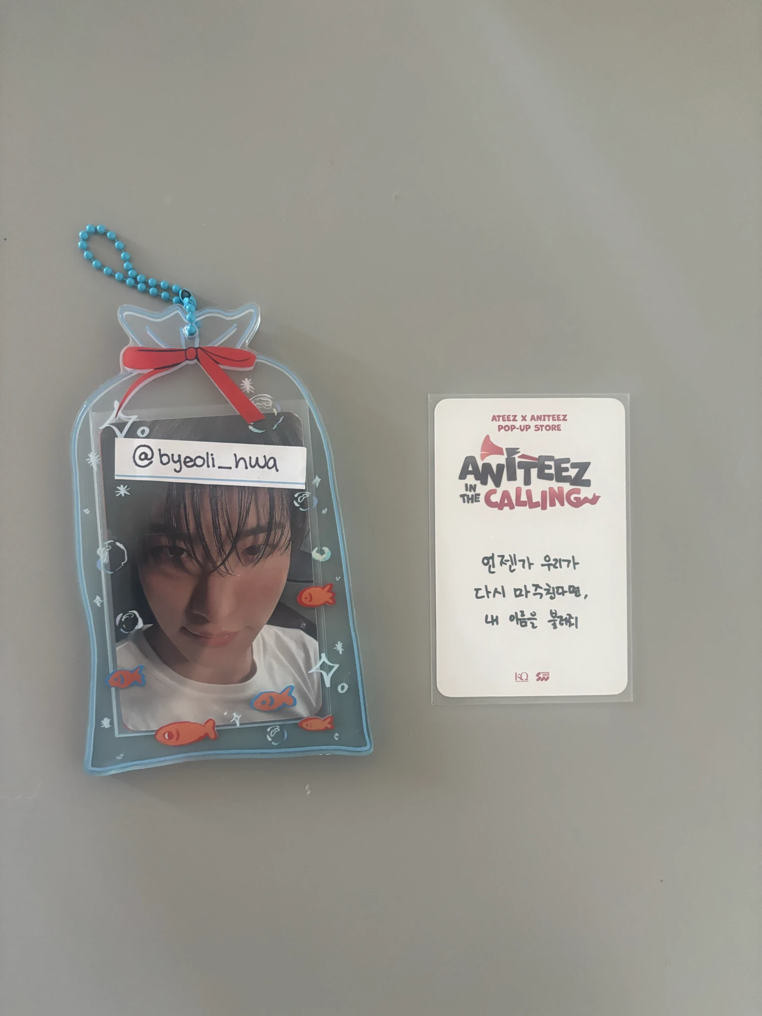 ATEEZ Mingi ATEEZ - Mingi - ANITEEZ IN THE CALLING Other purchase benefit US exclusive listing photo 2
