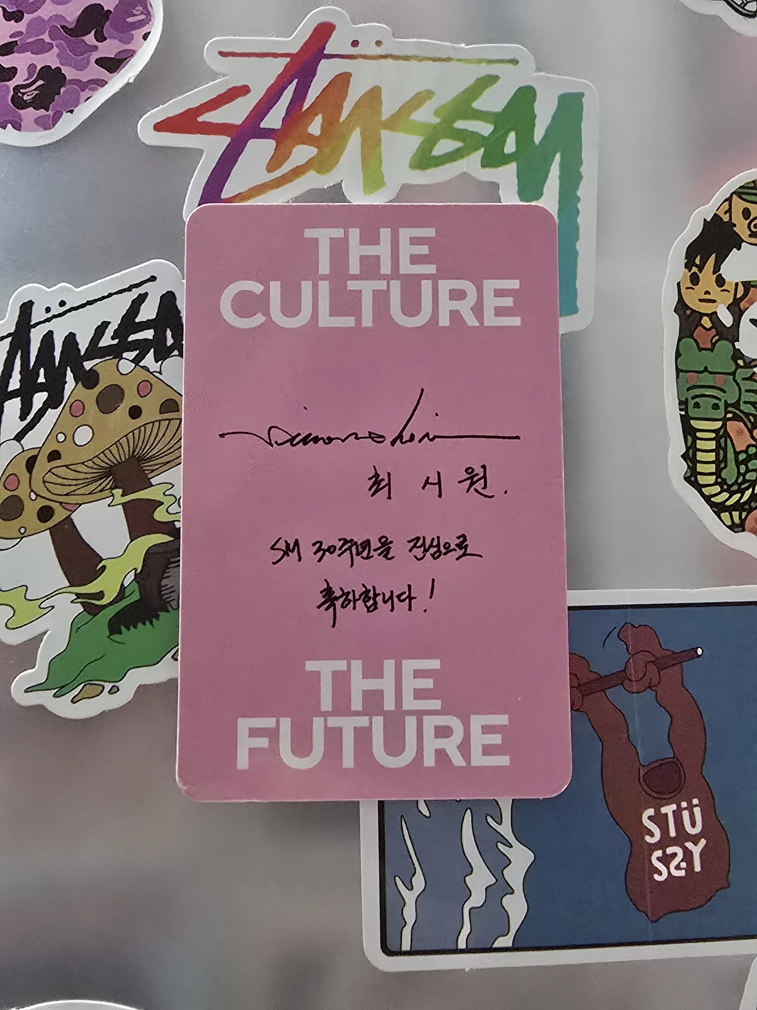 SUPER JUNIOR Siwon SUPER JUNIOR - Siwon - 2025 SMTOWN: THE CULTURE, THE FUTURE Album album photocard future version listing photo 2