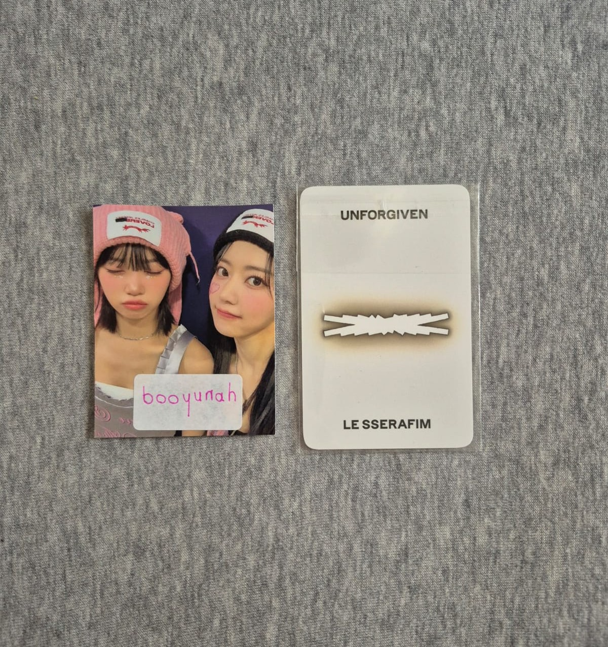 LE SSERAFIM Sakura LE SSERAFIM - Sakura - UNFORGIVEN Album ktown4u fansign listing photo 2