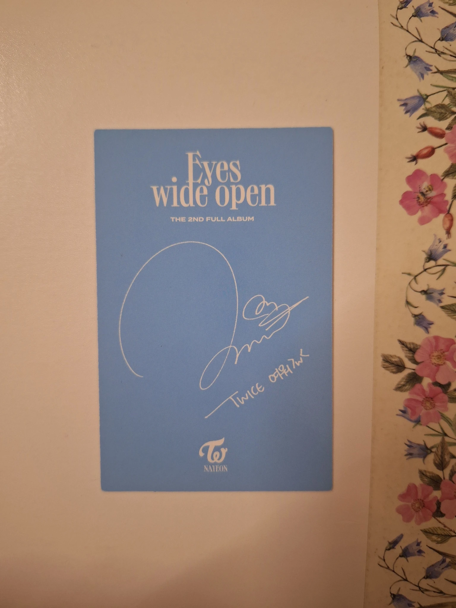 TWICE Nayeon TWICE-Nayeon-Album-eyes wide open listing photo 2