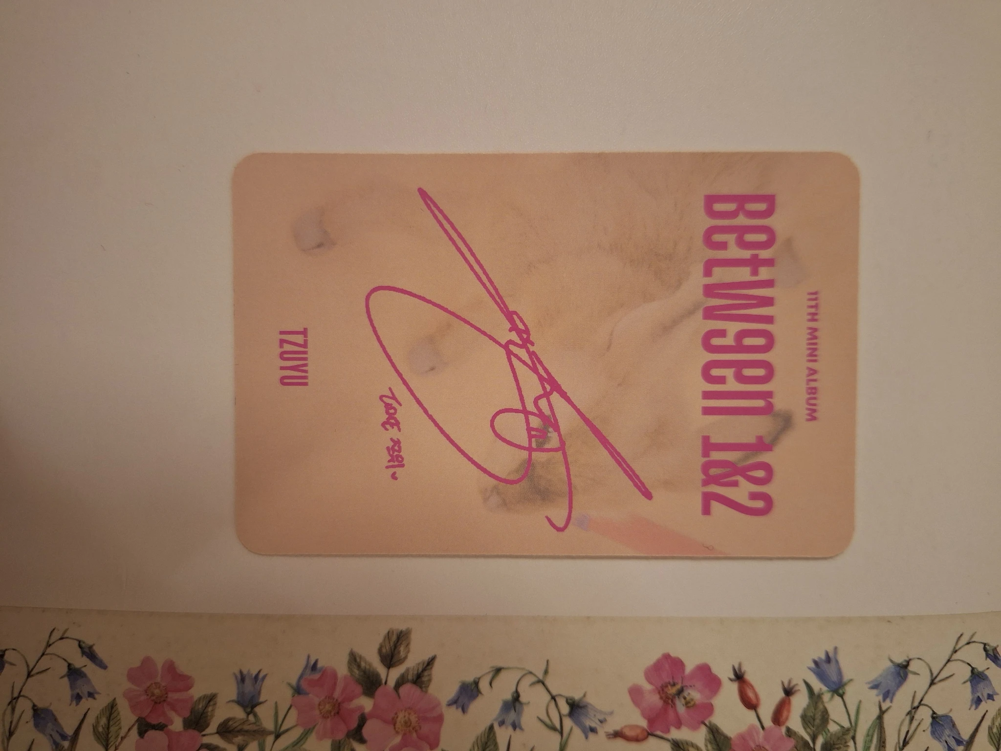 TWICE Tzuyu TWICE-Tzuyu-Album-BETWEEN 1&2 listing photo 2