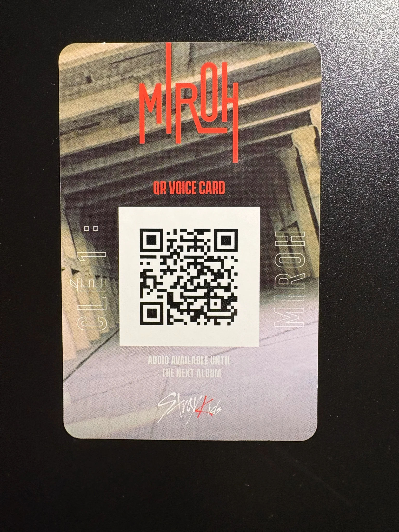 Stray Kids Changbin Stray Kids - Changbin - Clé 1: Miroh Album album photocard black border listing photo 2