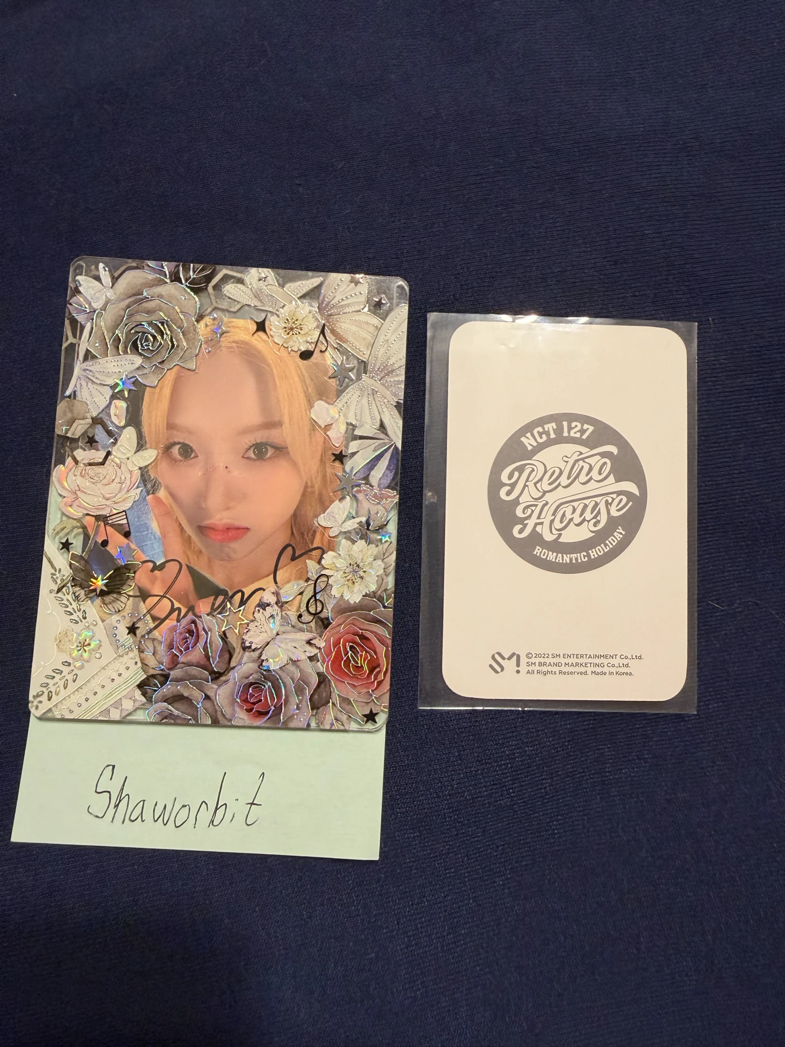 NCT 127 Haechan NCT 127 - Haechan - Retro House MD Other merch photocard trading card concept card listing photo 2