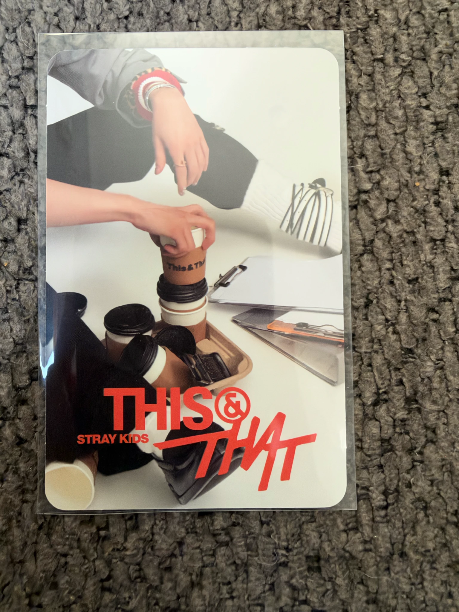 Stray Kids Hyunjin Stray Kids - Hyunjin - THIS & THAT Album & version album photocard listing photo 2